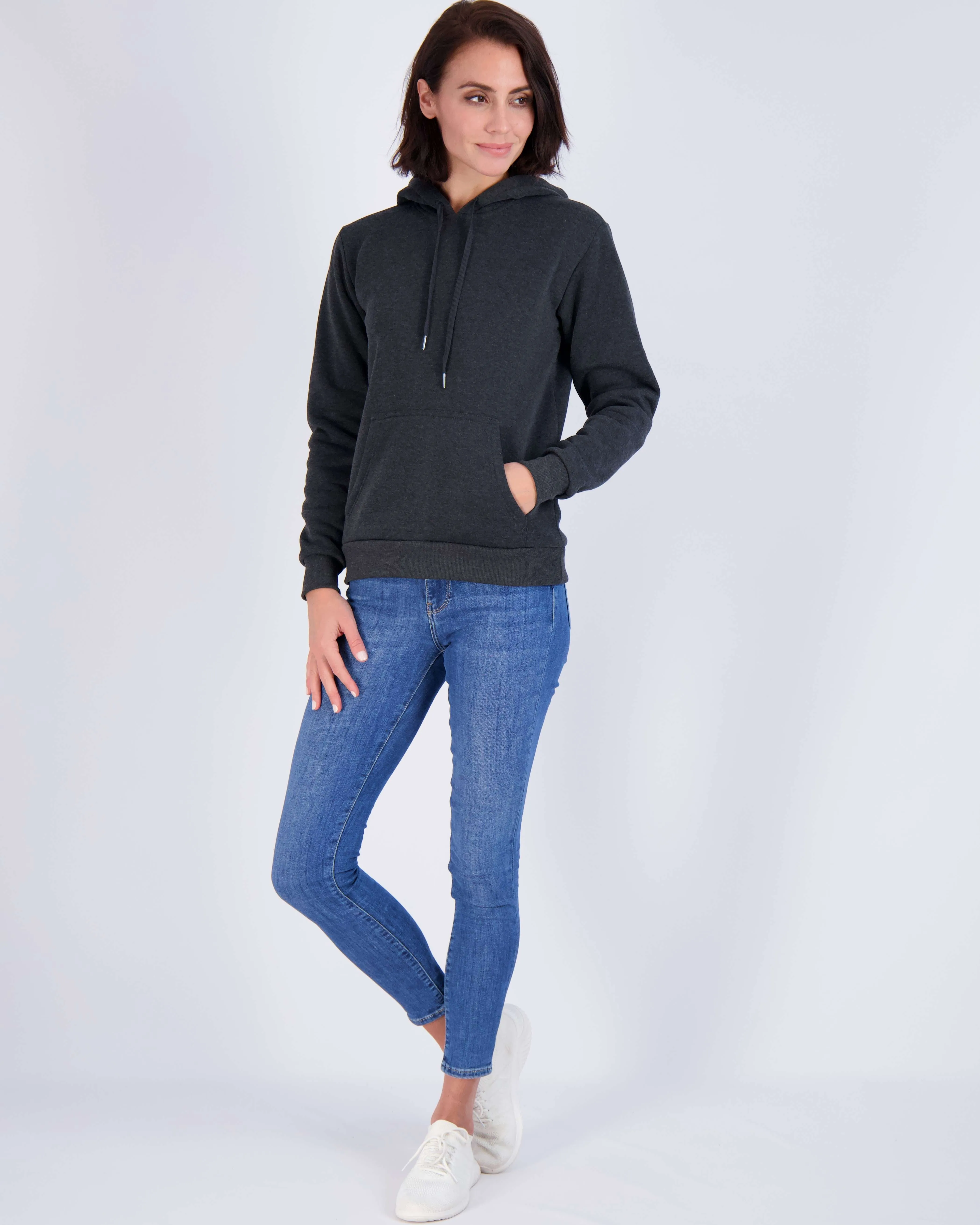 3 Pack: Womens Fleece Pullover Hoodie Sweatshirt
