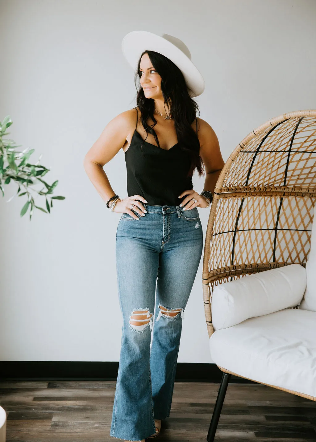 Allison Cowl Neck Tank FINAL SALE
