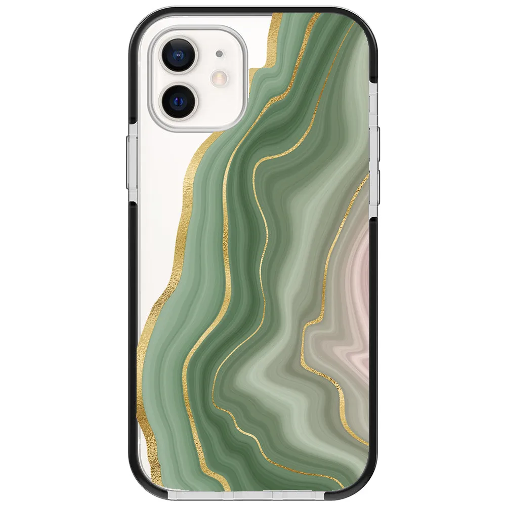 Amulet Green Agate iPhone Case
