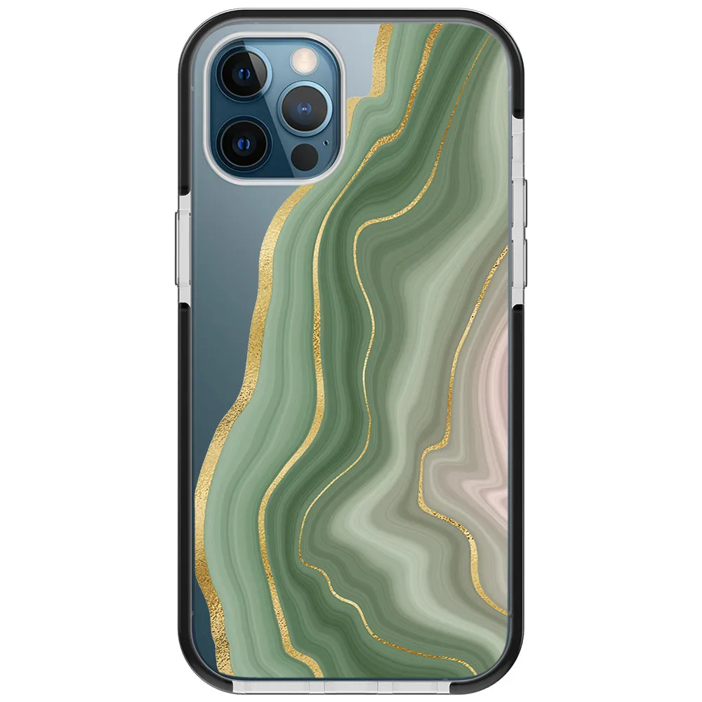 Amulet Green Agate iPhone Case