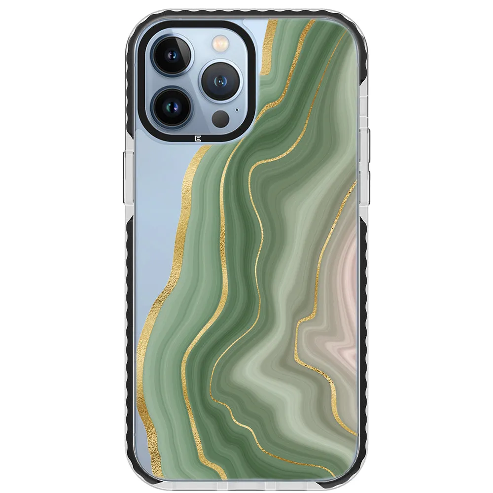 Amulet Green Agate iPhone Case