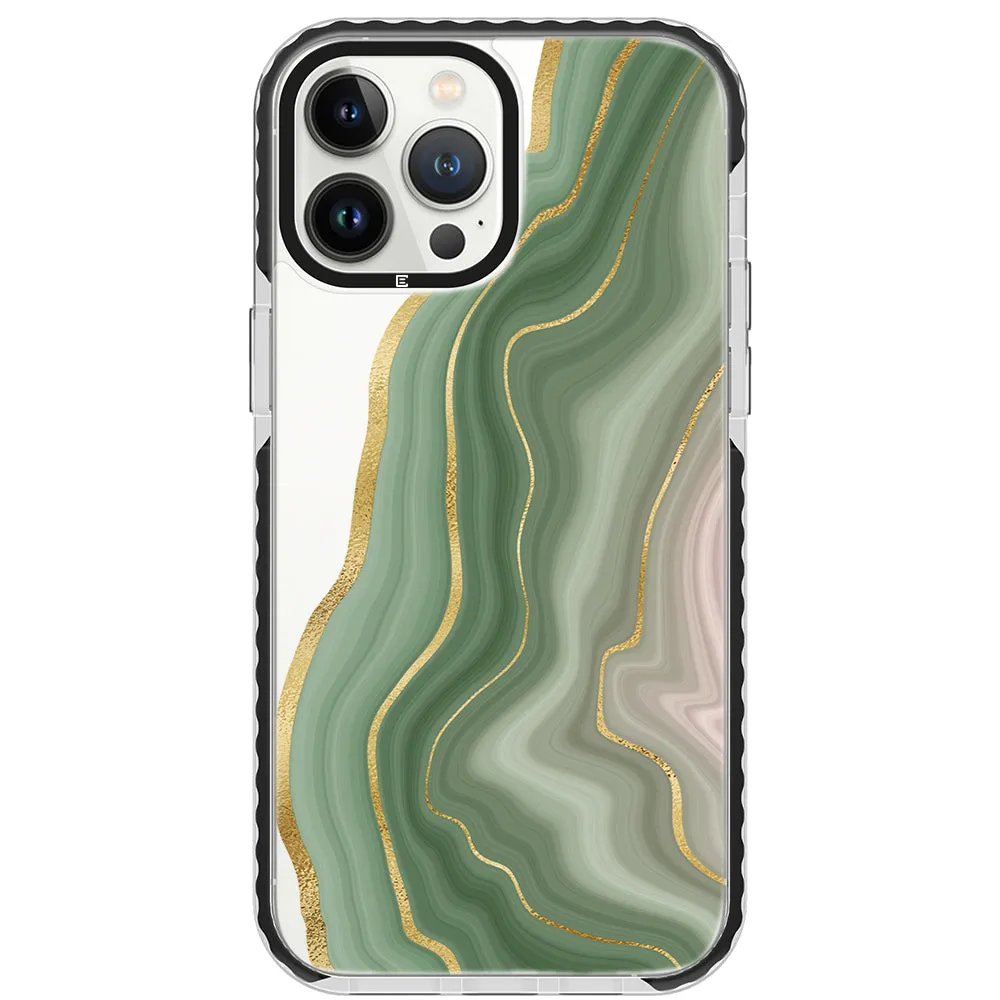Amulet Green Agate iPhone Case