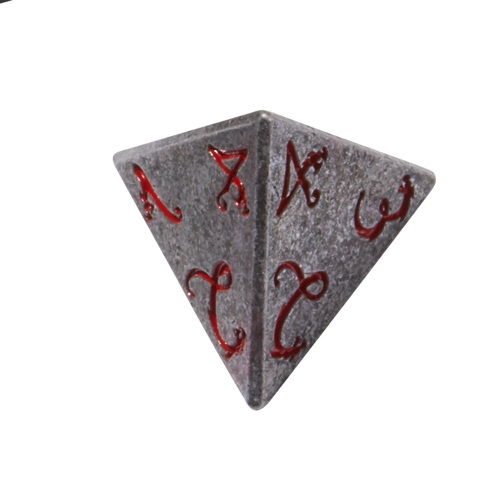 Ancient Dragon’s Breath Red Metal 7pc Dice Set