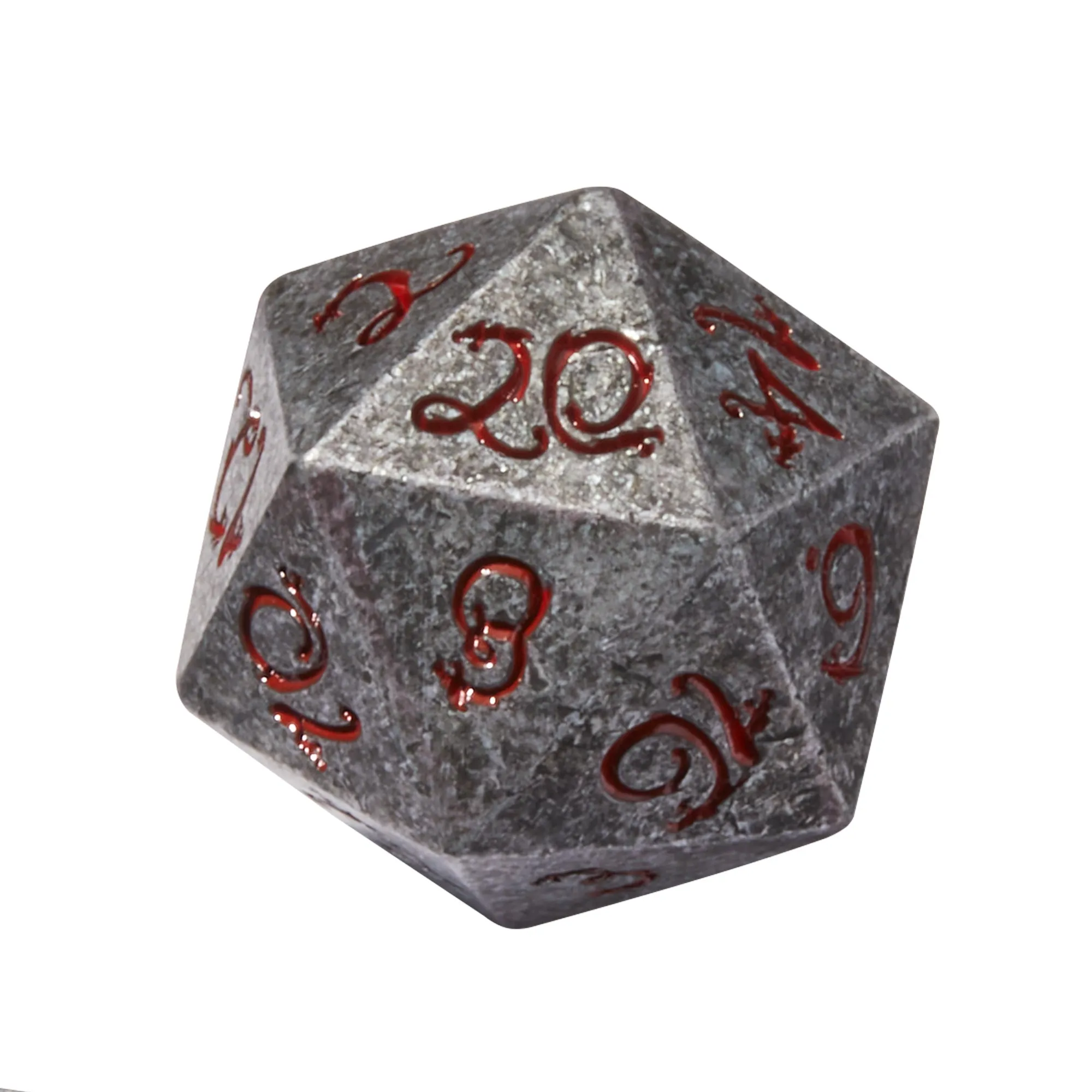 Ancient Dragon’s Breath Red Metal 7pc Dice Set
