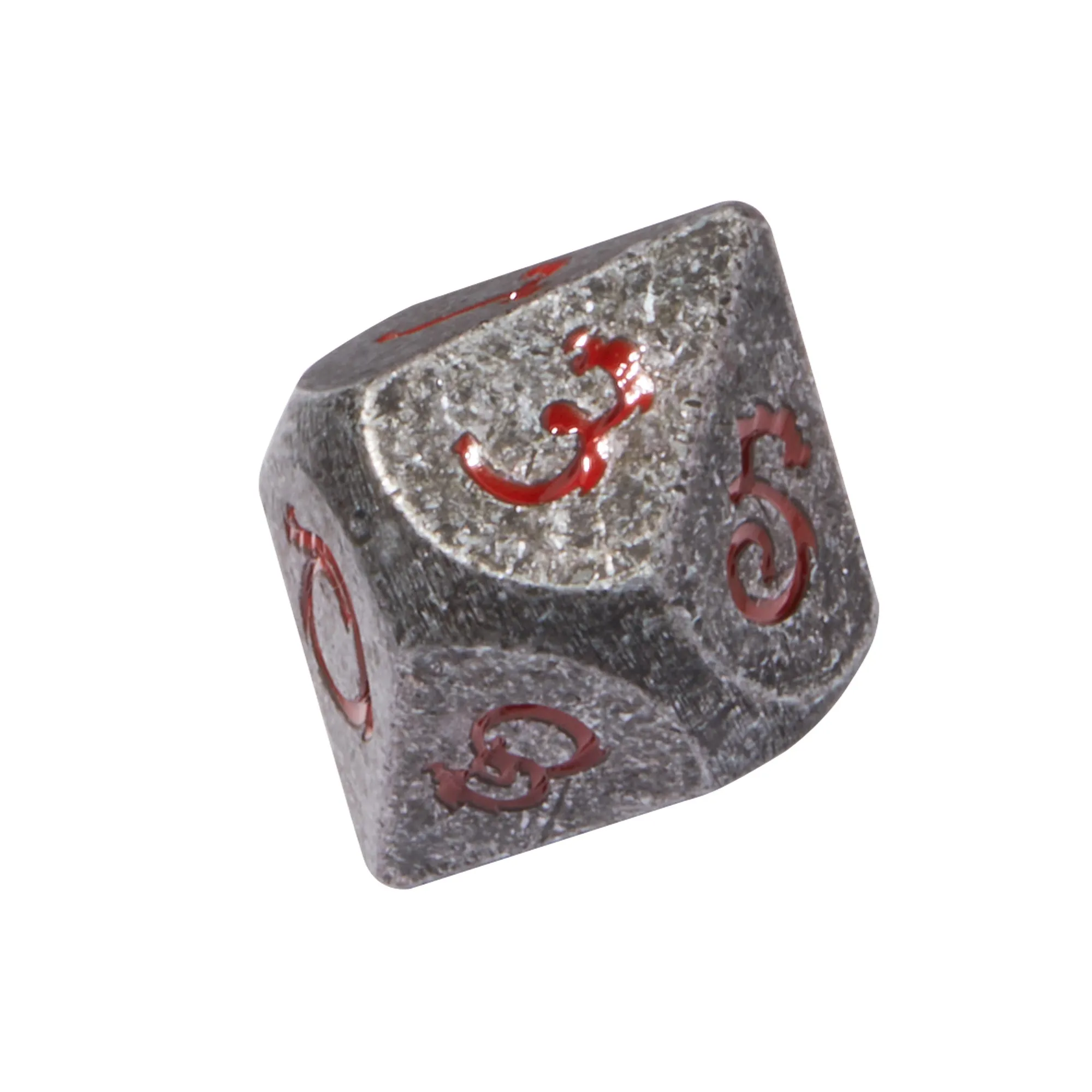 Ancient Dragon’s Breath Red Metal 7pc Dice Set