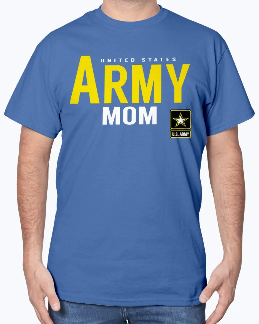 Army Mom United States with Logo T-shirts