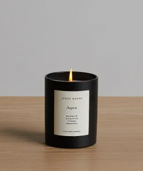 Aspen Glass Candle
