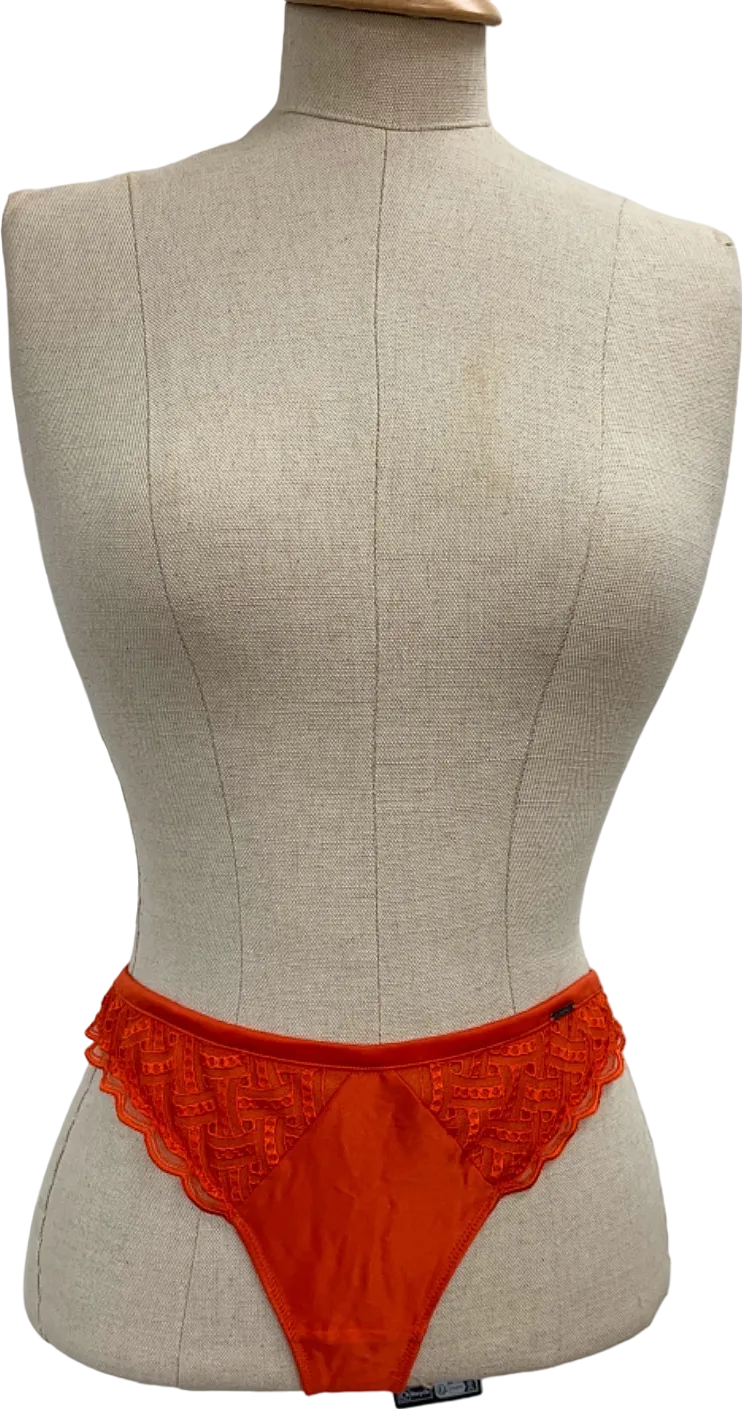 Autograph Orange Thong UK 8