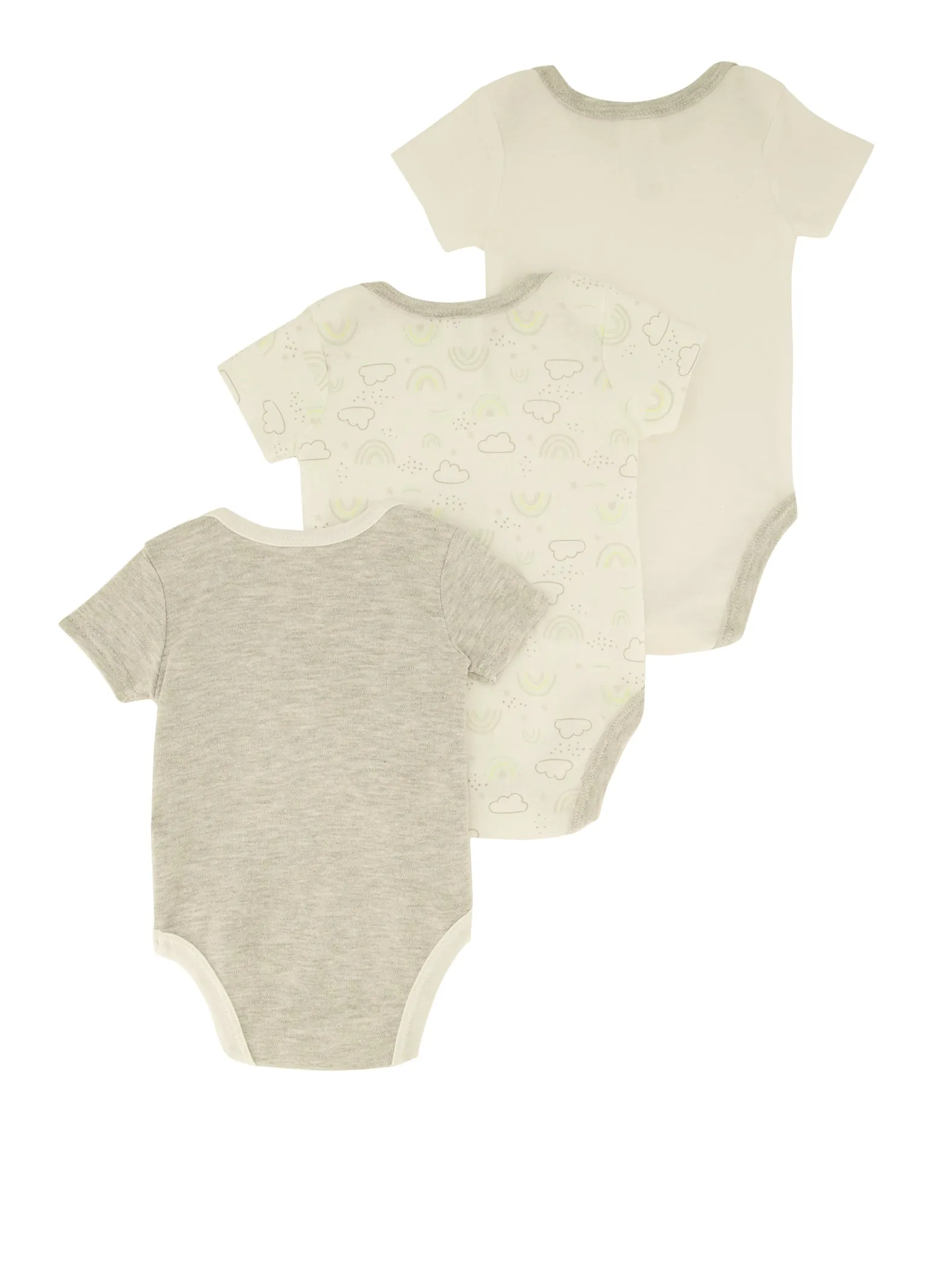 Baby Boys 0-9M Little Blessing Bodysuit Trio