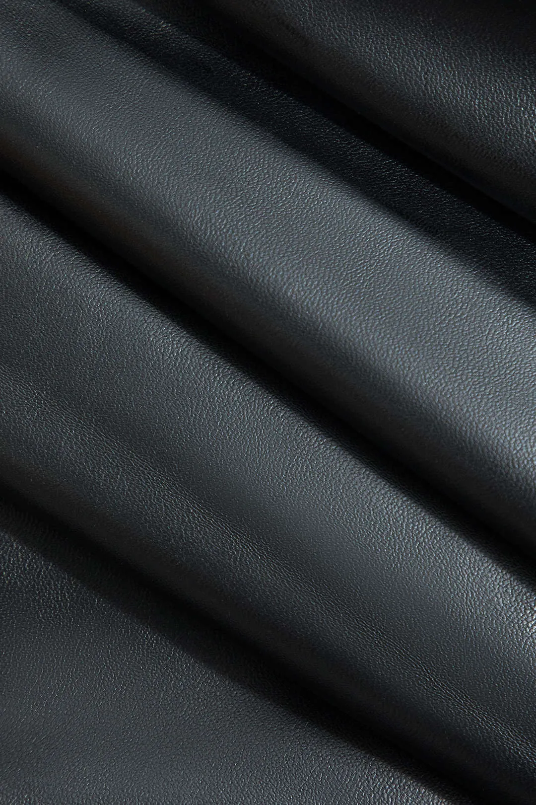 Basic Pu Leather Mini Dress