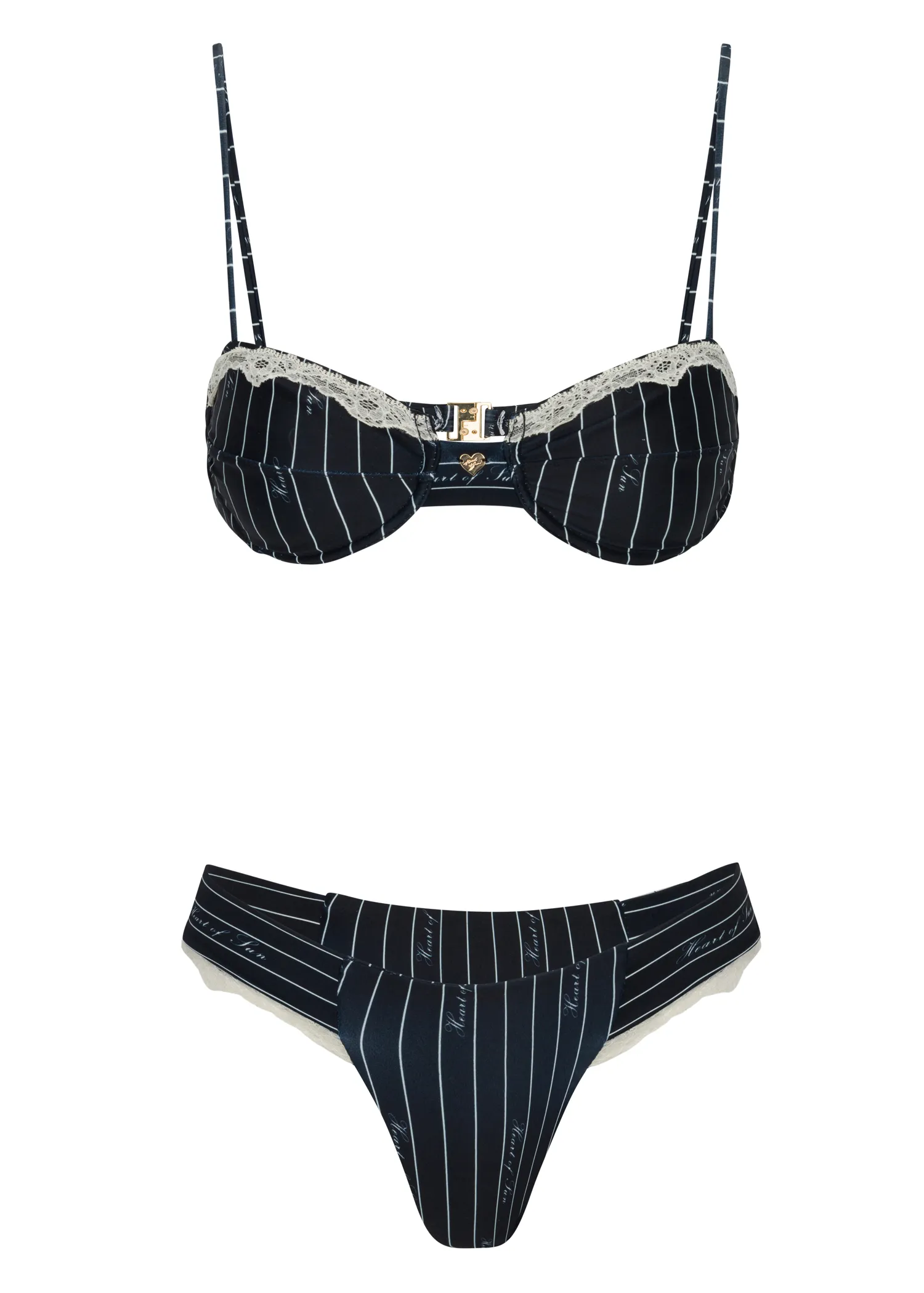 Belle Chérie Top | Pinstripe