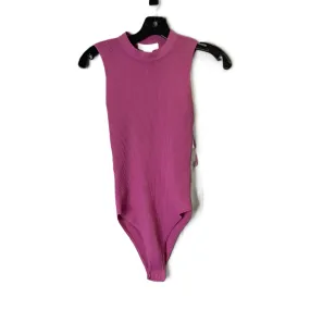 Bodysuit By Clothes Mentor In Pink, Size: M