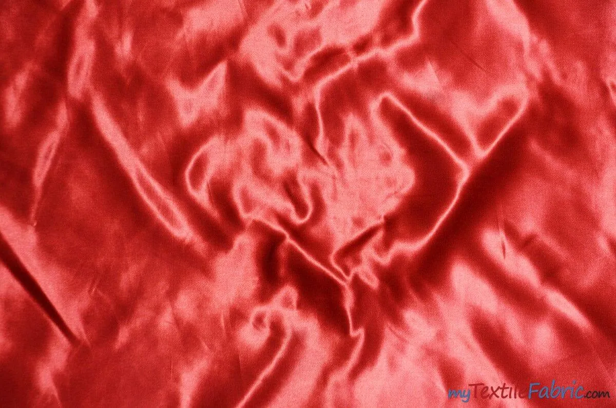 Bridal Satin Fabric | Shiny Bridal Satin | 60" Wide | Multiple Colors | Wholesale Bolts |