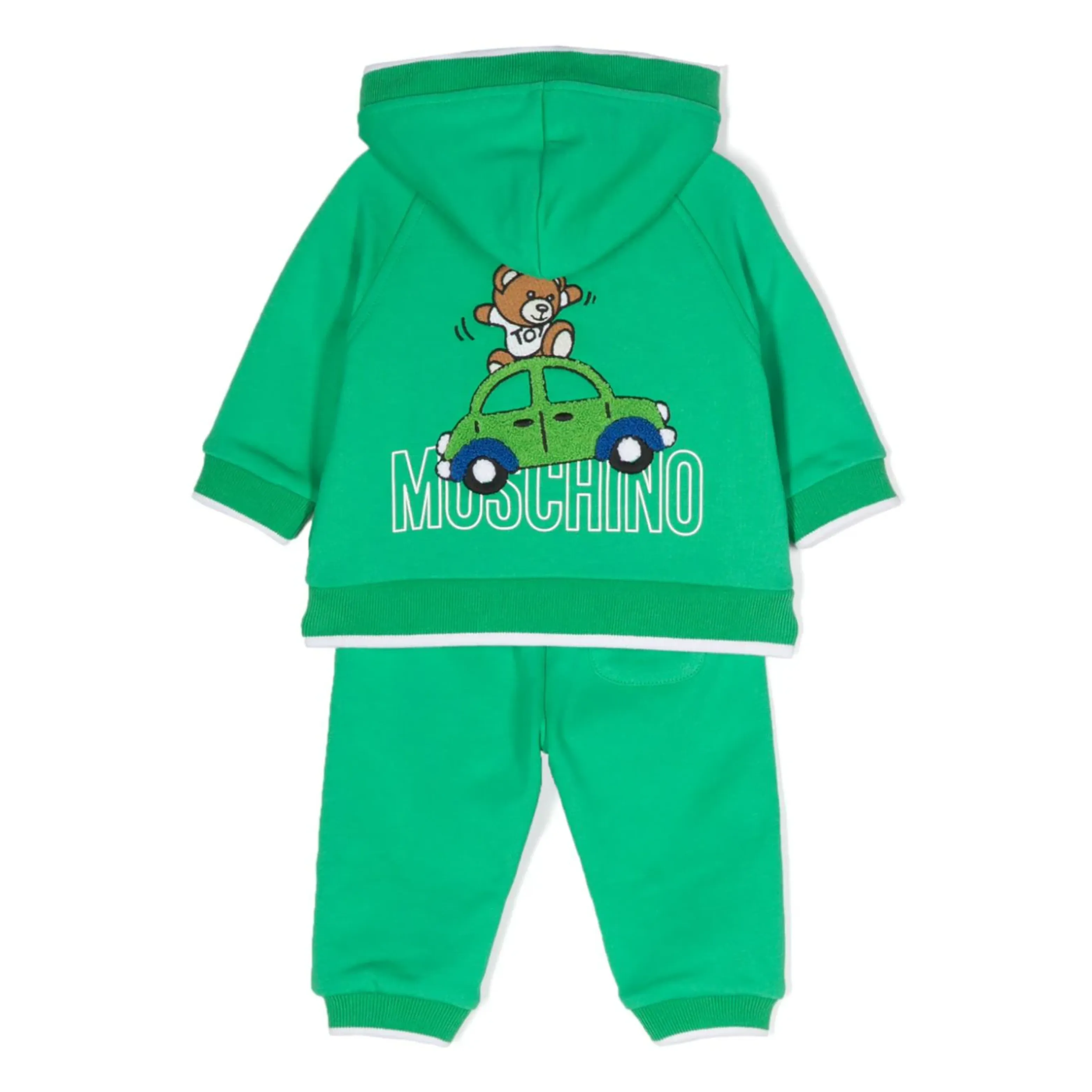 Bright Green Zipped Sweats.& Trousers