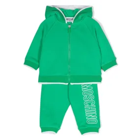 Bright Green Zipped Sweats.& Trousers