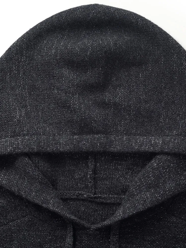 Cashmere Drawstring Women Hoodie
