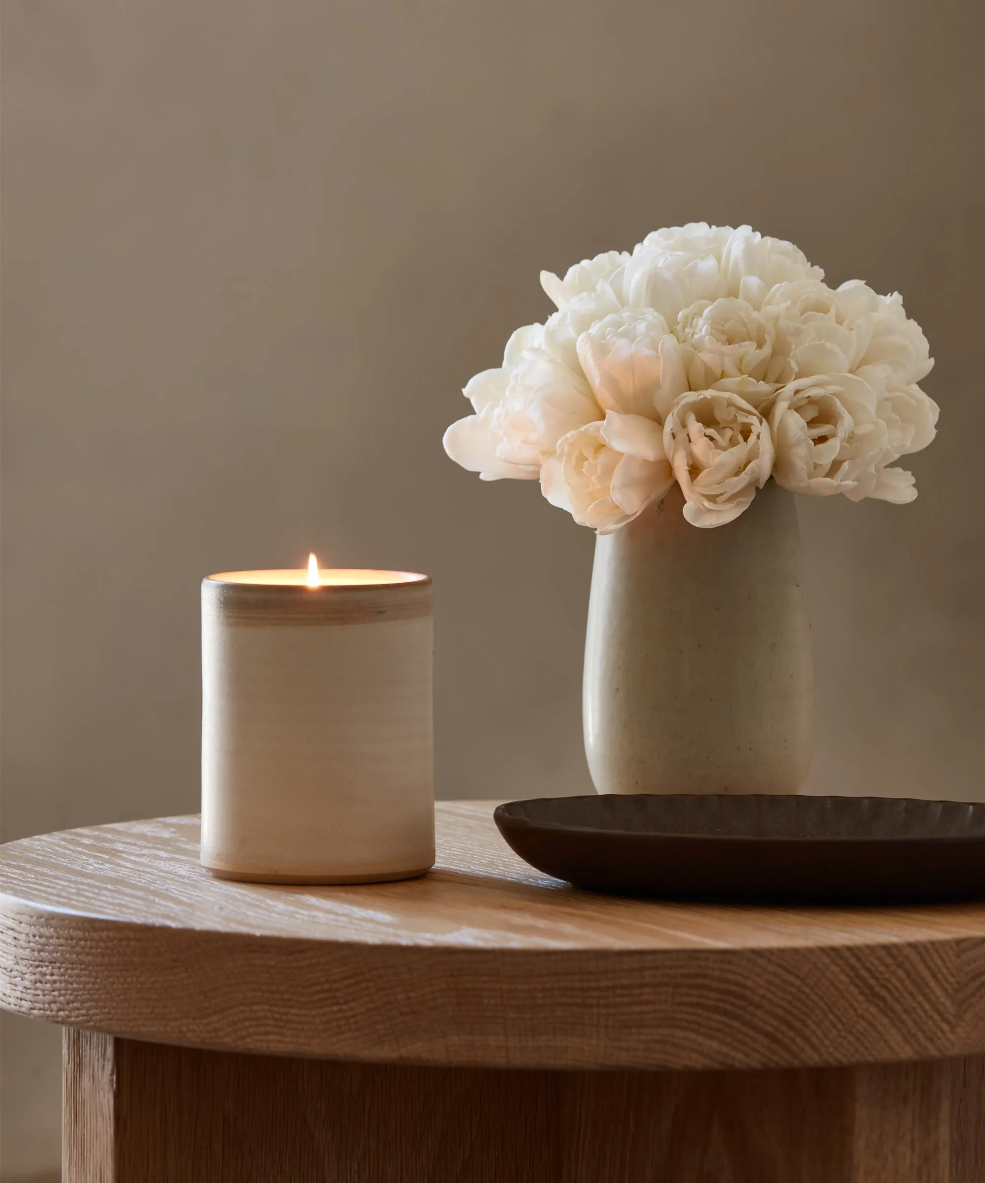 Cedar Ceramic Candle
