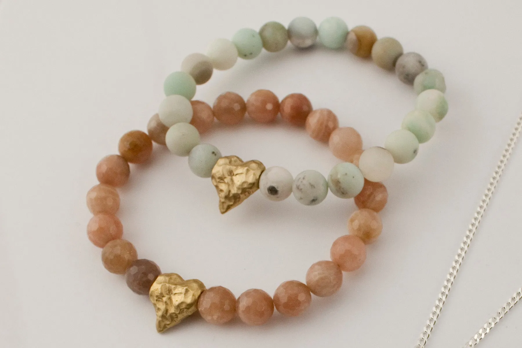 Chubby Heart Stretch Bracelet