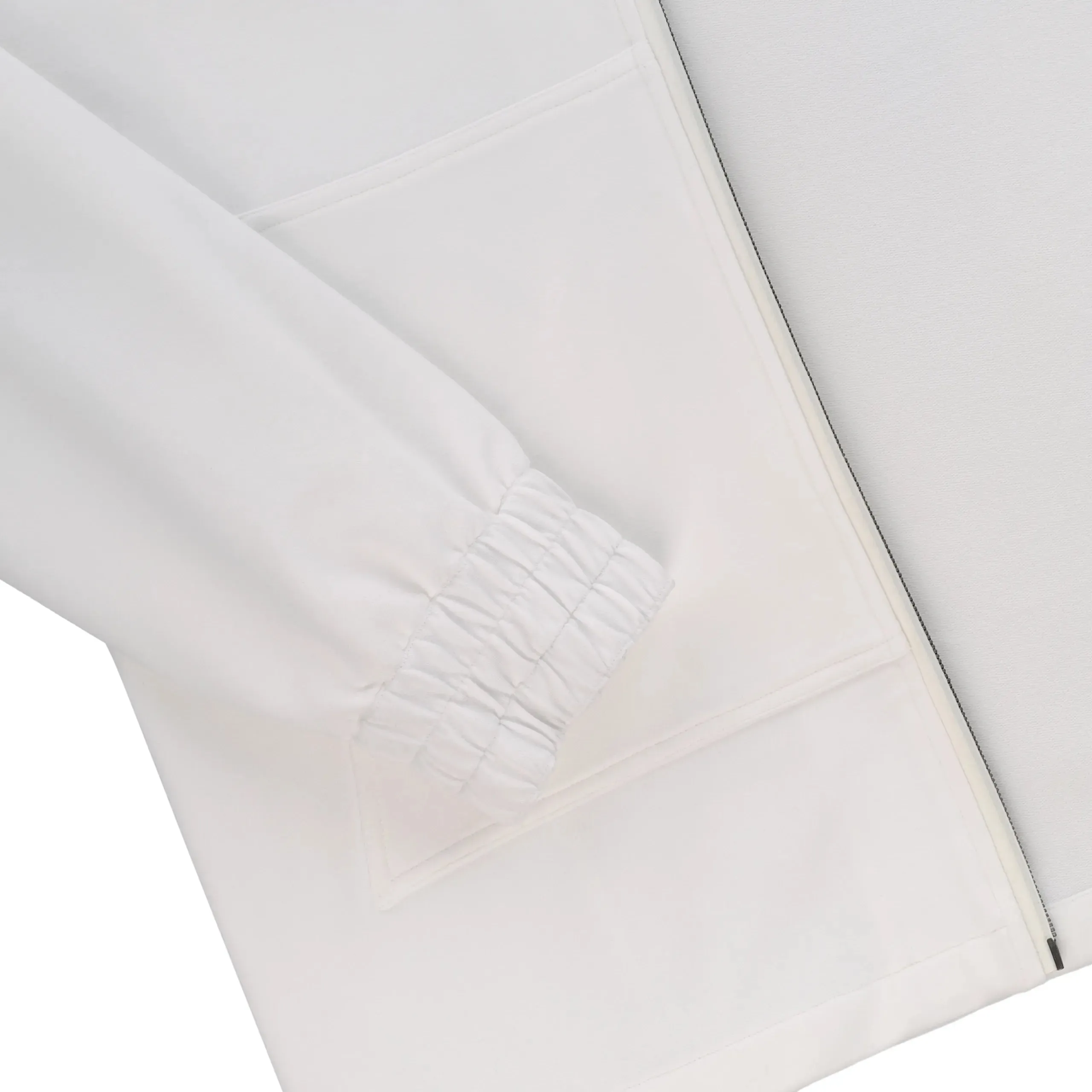 Cotton Sport Hoodie in White