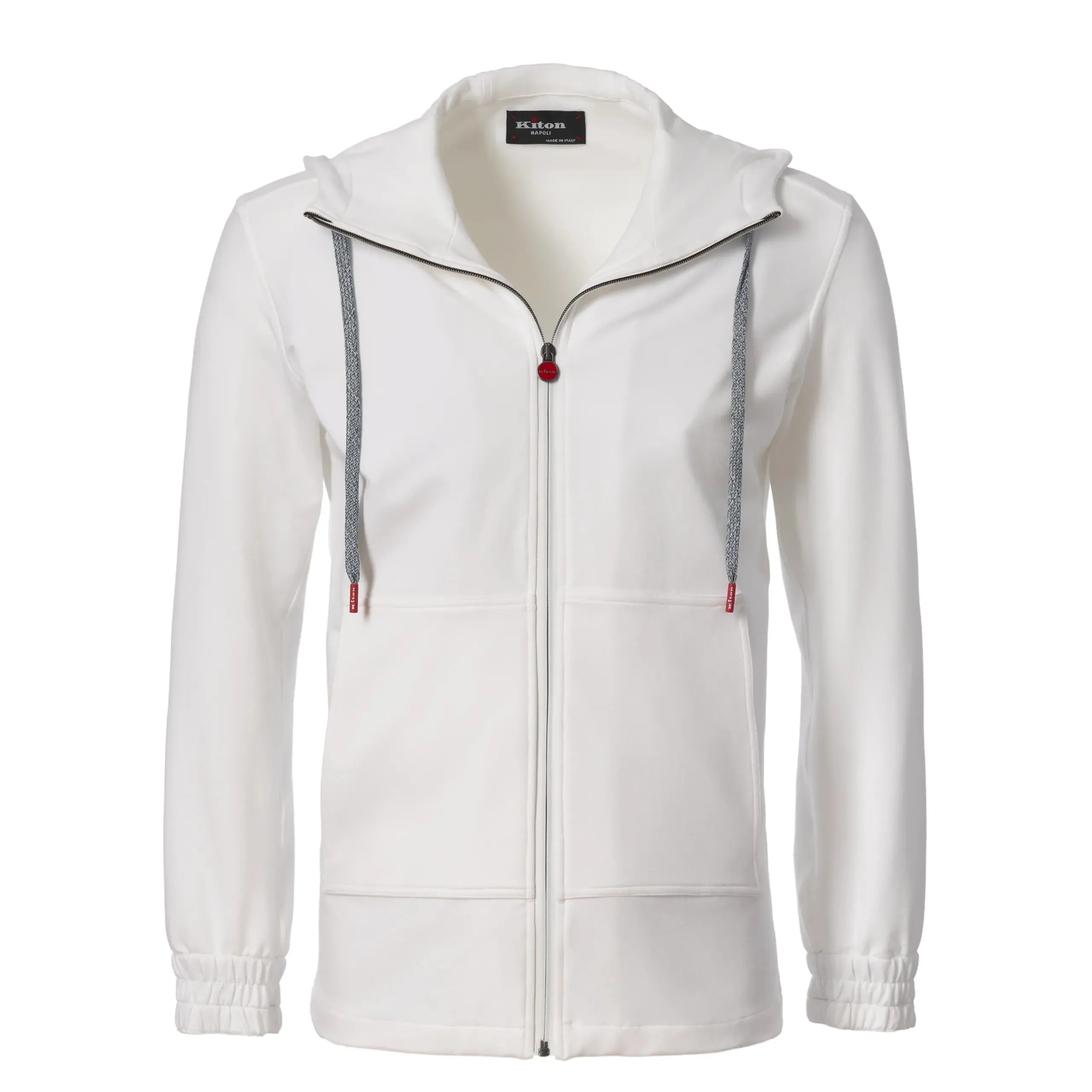 Cotton Sport Hoodie in White