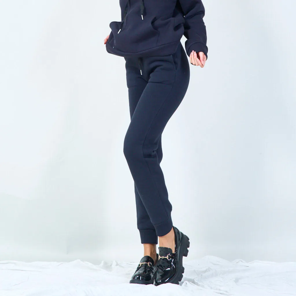 Cozy jogger pants with drawstring waist wholesale