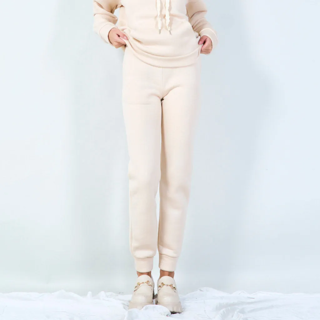 Cozy jogger pants with drawstring waist wholesale