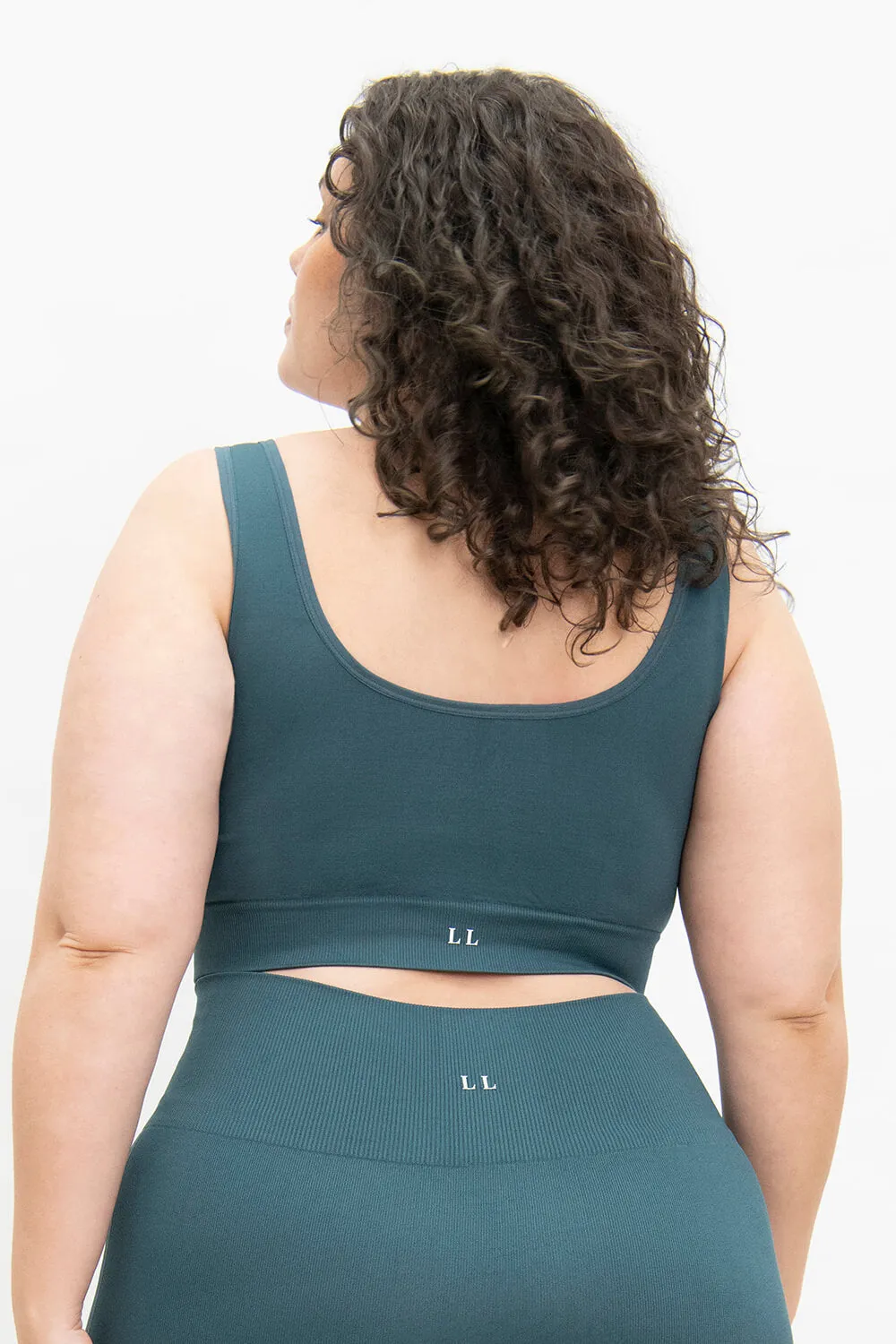 Curve Ultimate Seamless Bralette - Teal Blue