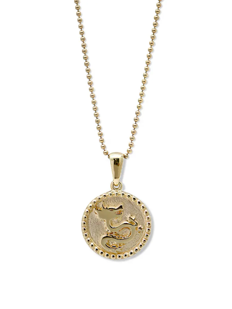 Dew Drop Year of The Dragon Medallion