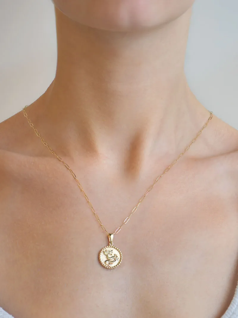 Dew Drop Year of The Dragon Medallion