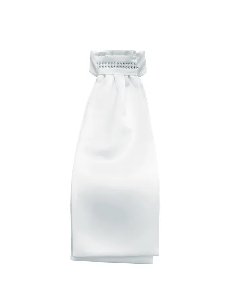 Equetech White Diamante Band Ready Tied Stock