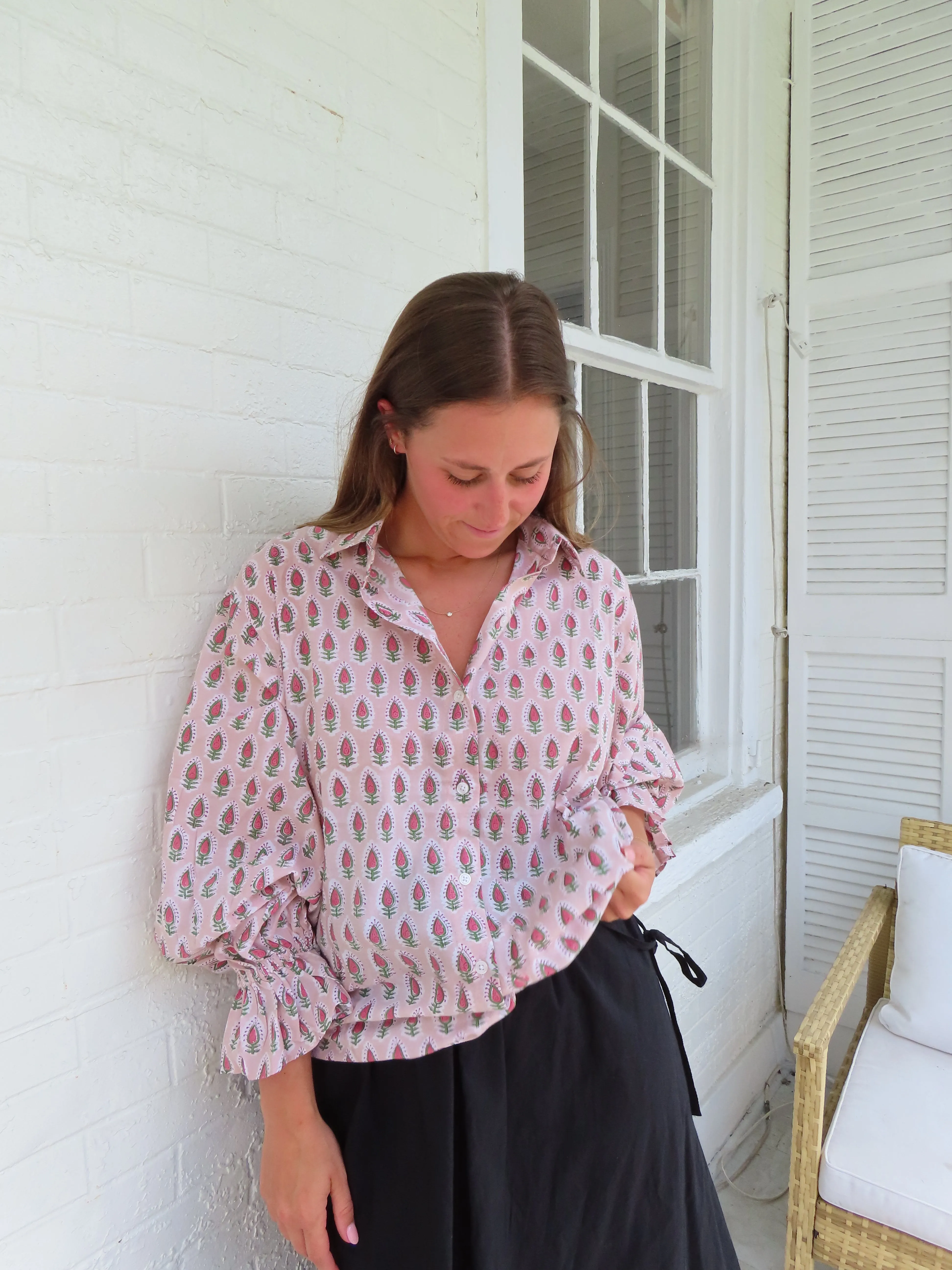 Estelle One Size Shirt Sandy Pink