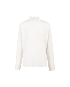 Flare Sleeve Crinkle Jersey Top