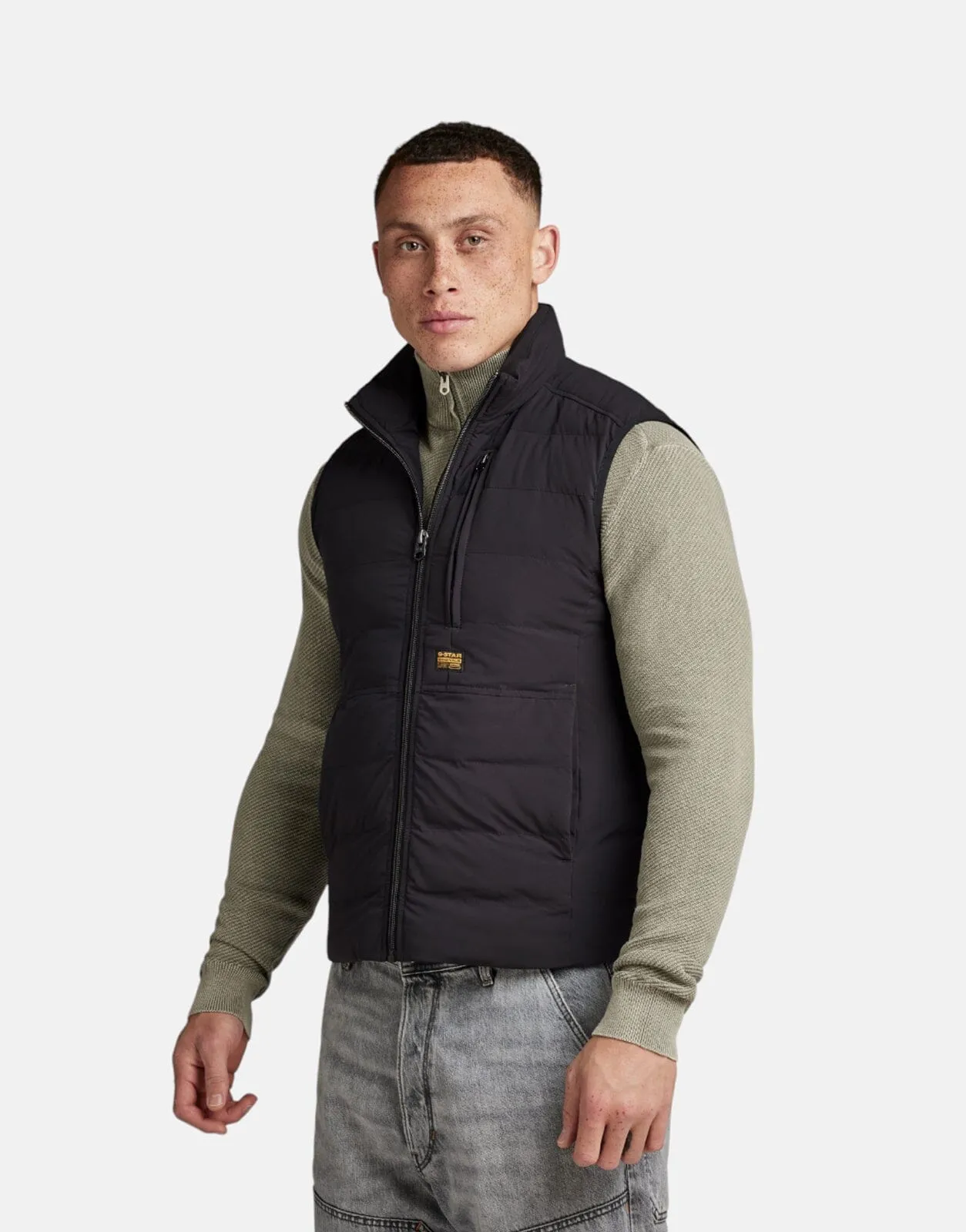 G-Star RAW Foundation Liner Vest Dk Black