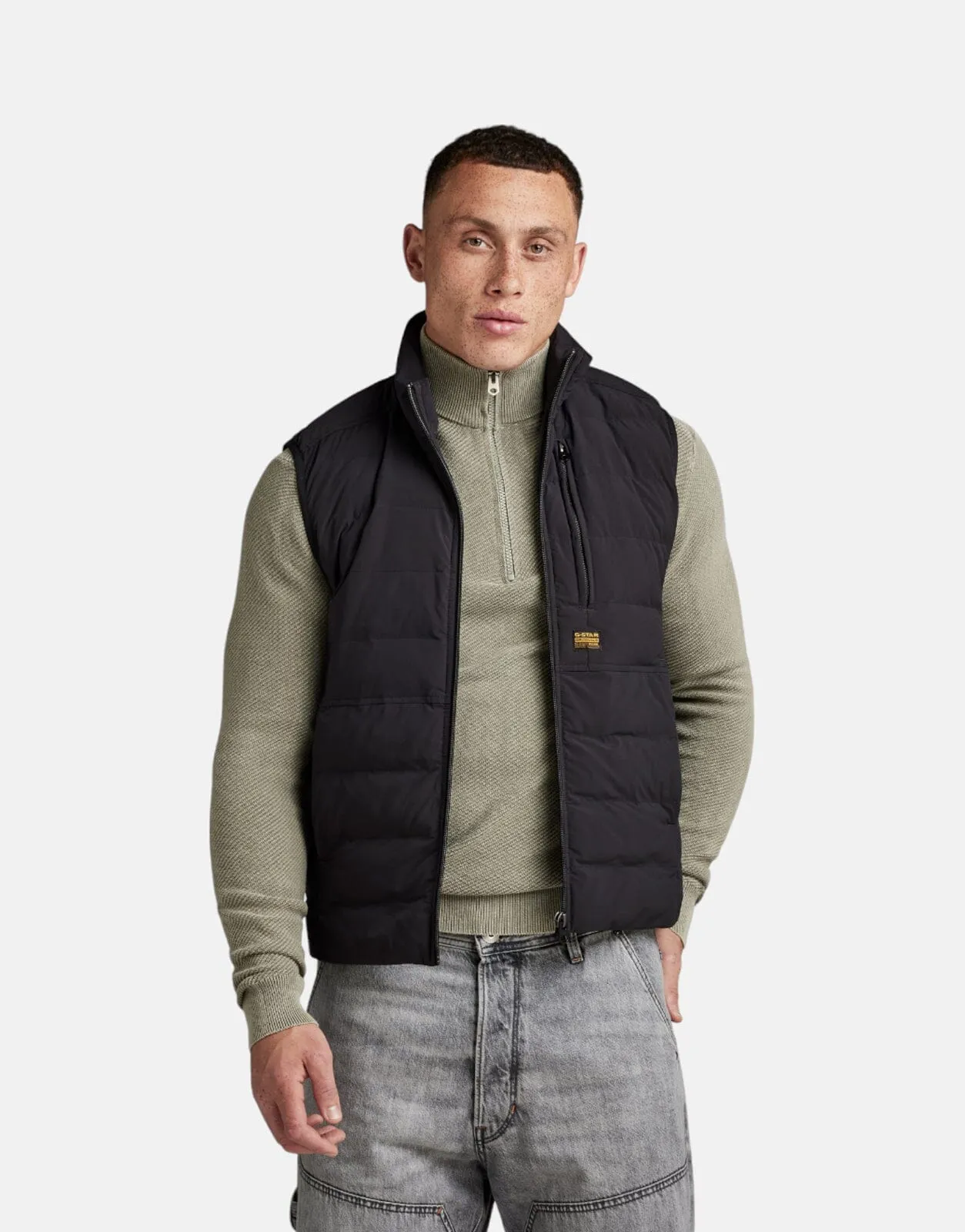 G-Star RAW Foundation Liner Vest Dk Black