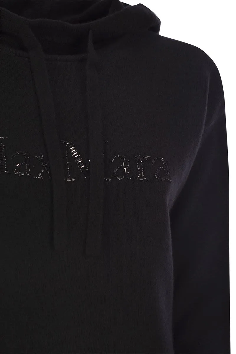 GORIZIA - WOOL AND CASHMERE KNIT SWEATSHIRT