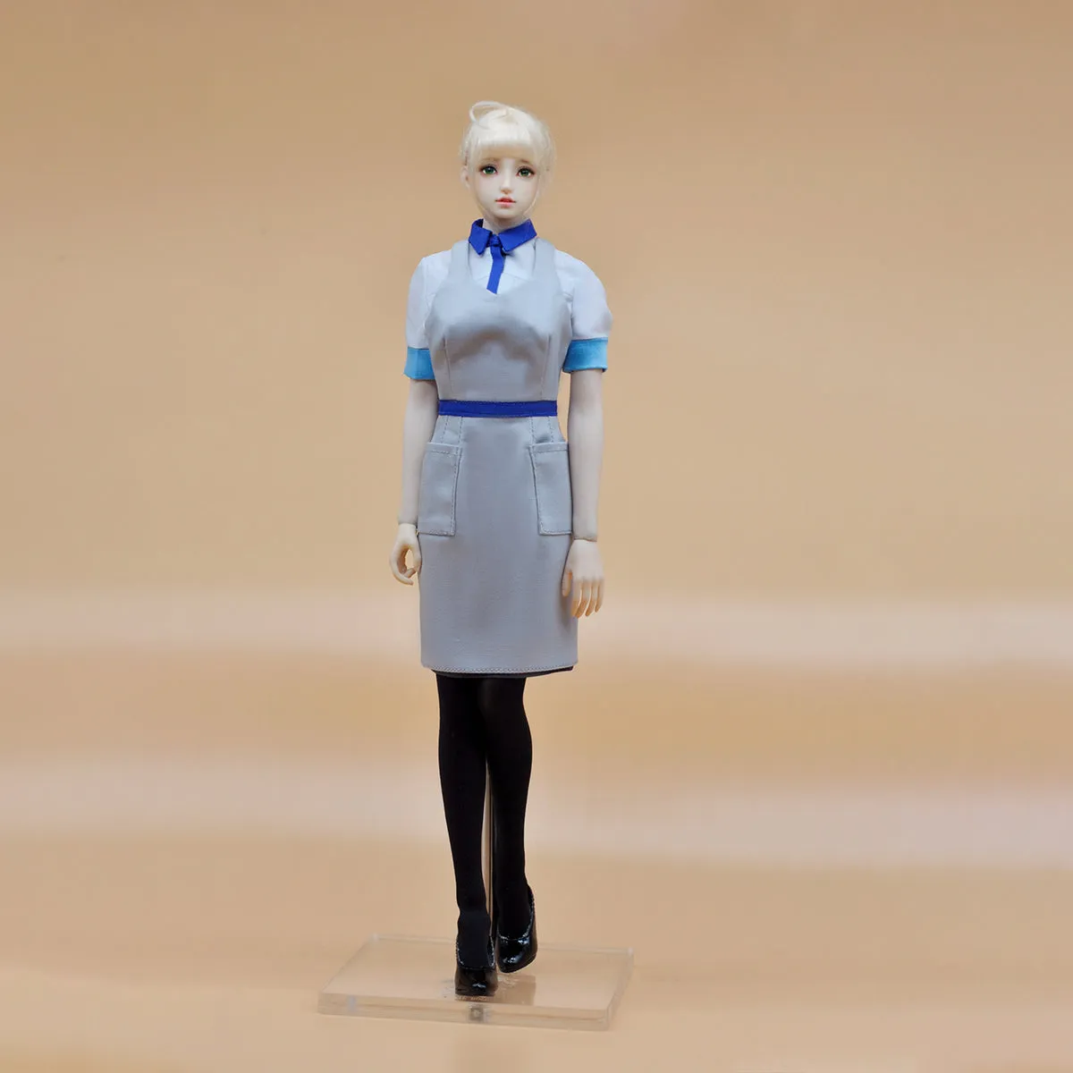 HiPlay CUKE TOYS Clothes, The Flight Attendant Set A, For 12-inch Figure