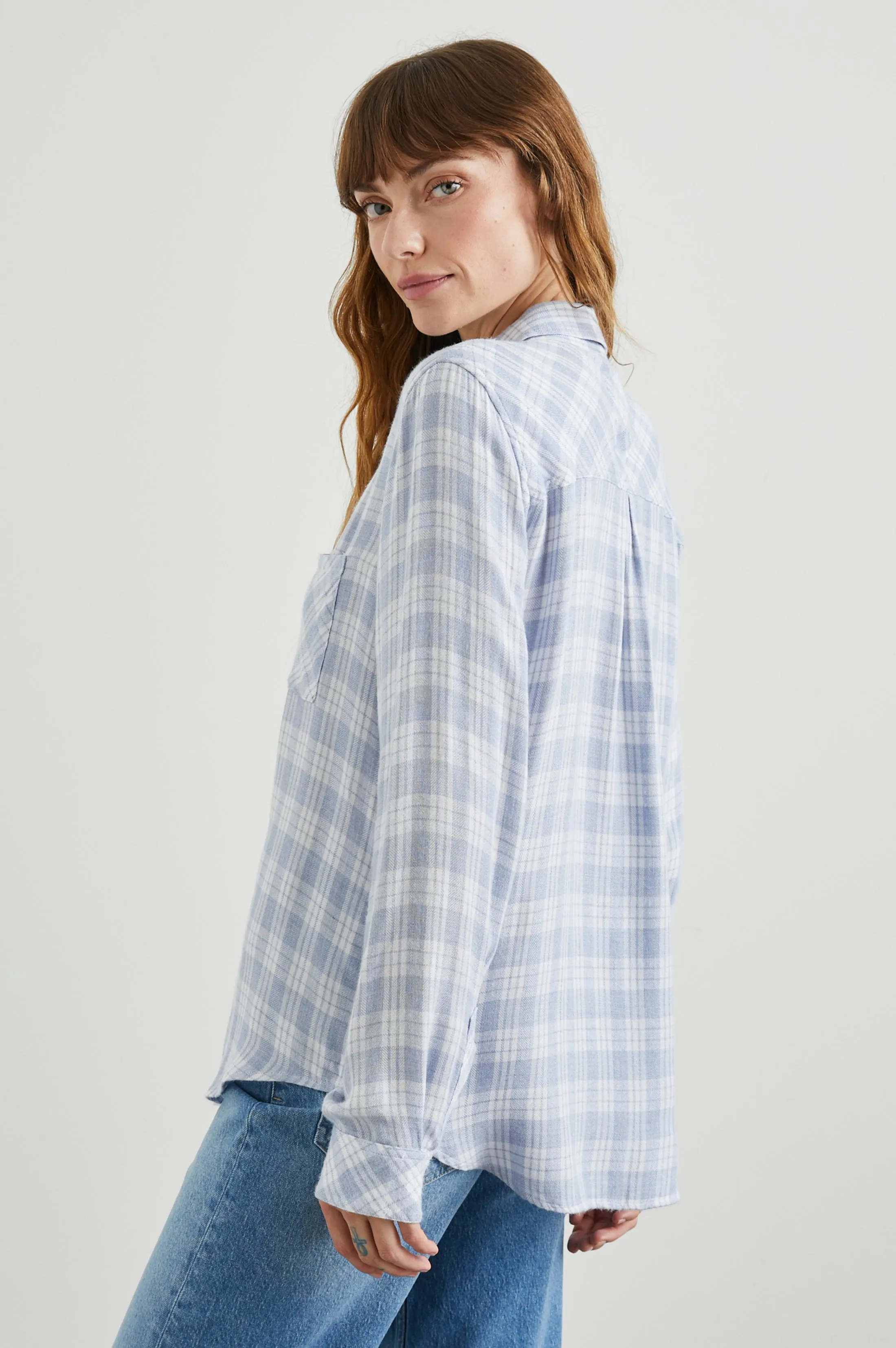HUNTER SHIRT - BABY BLUE