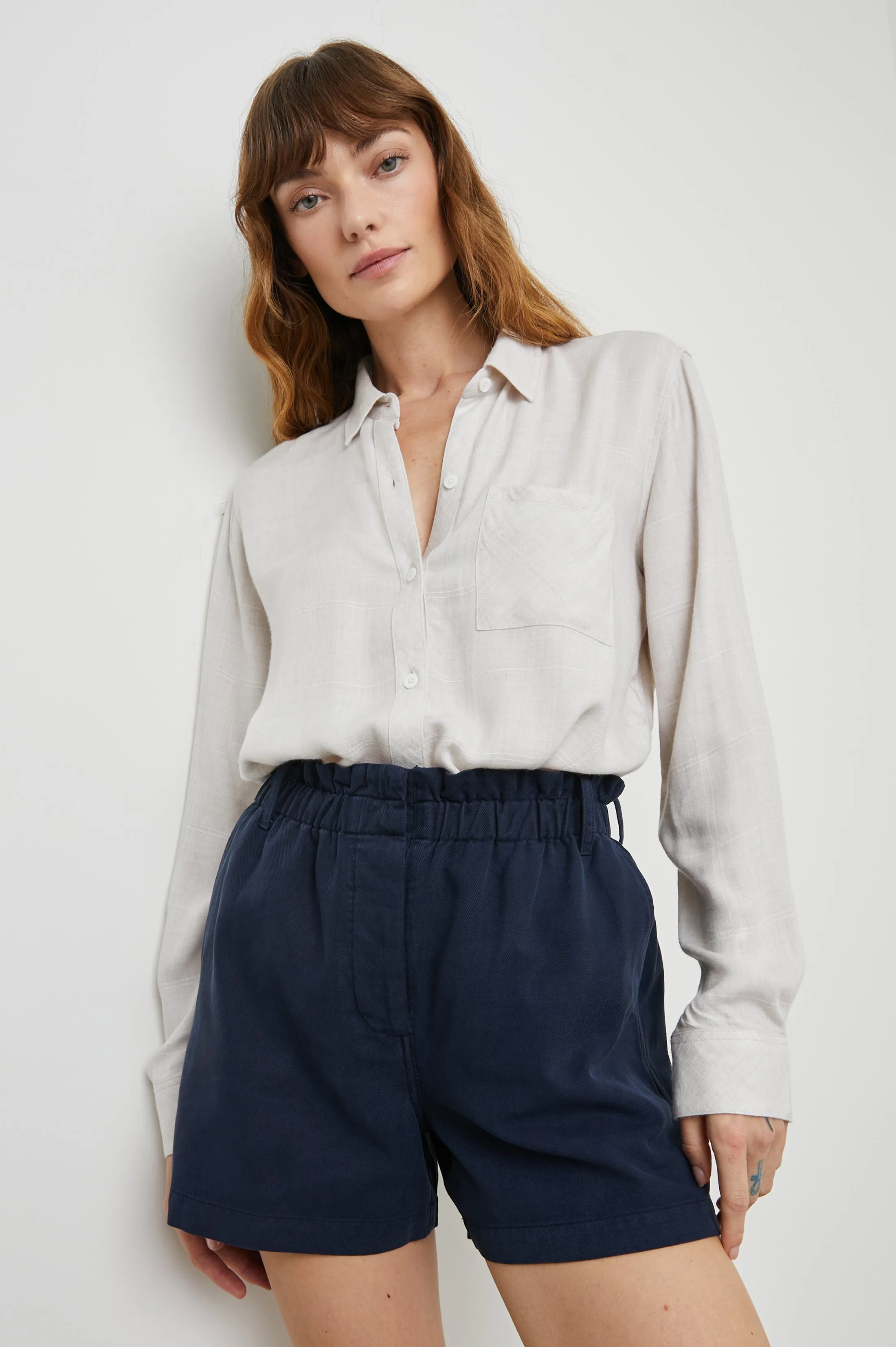 HUNTER SHIRT - BIRCH HEATHER