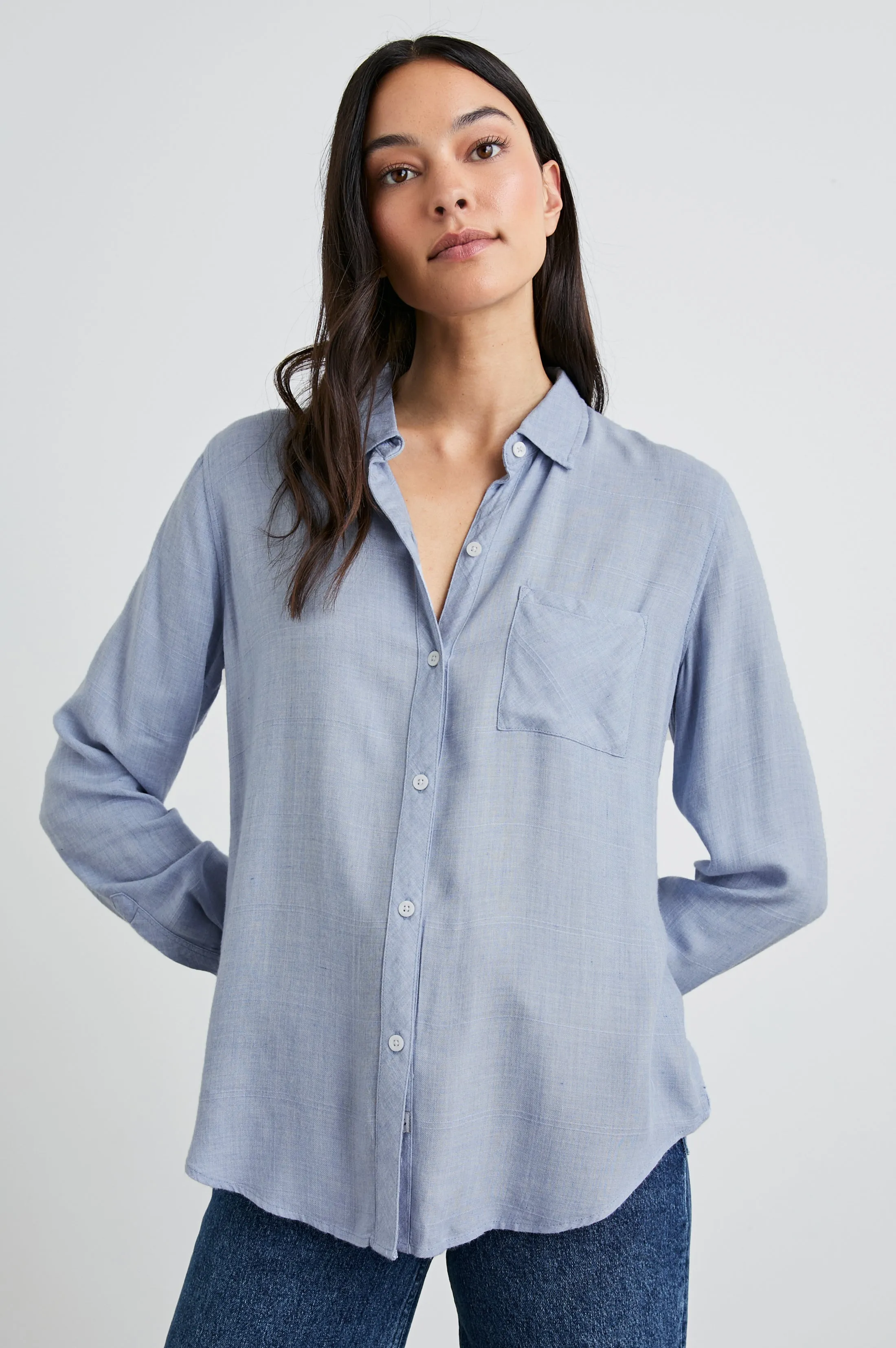 HUNTER SHIRT - CHAMBRAY HEATHER