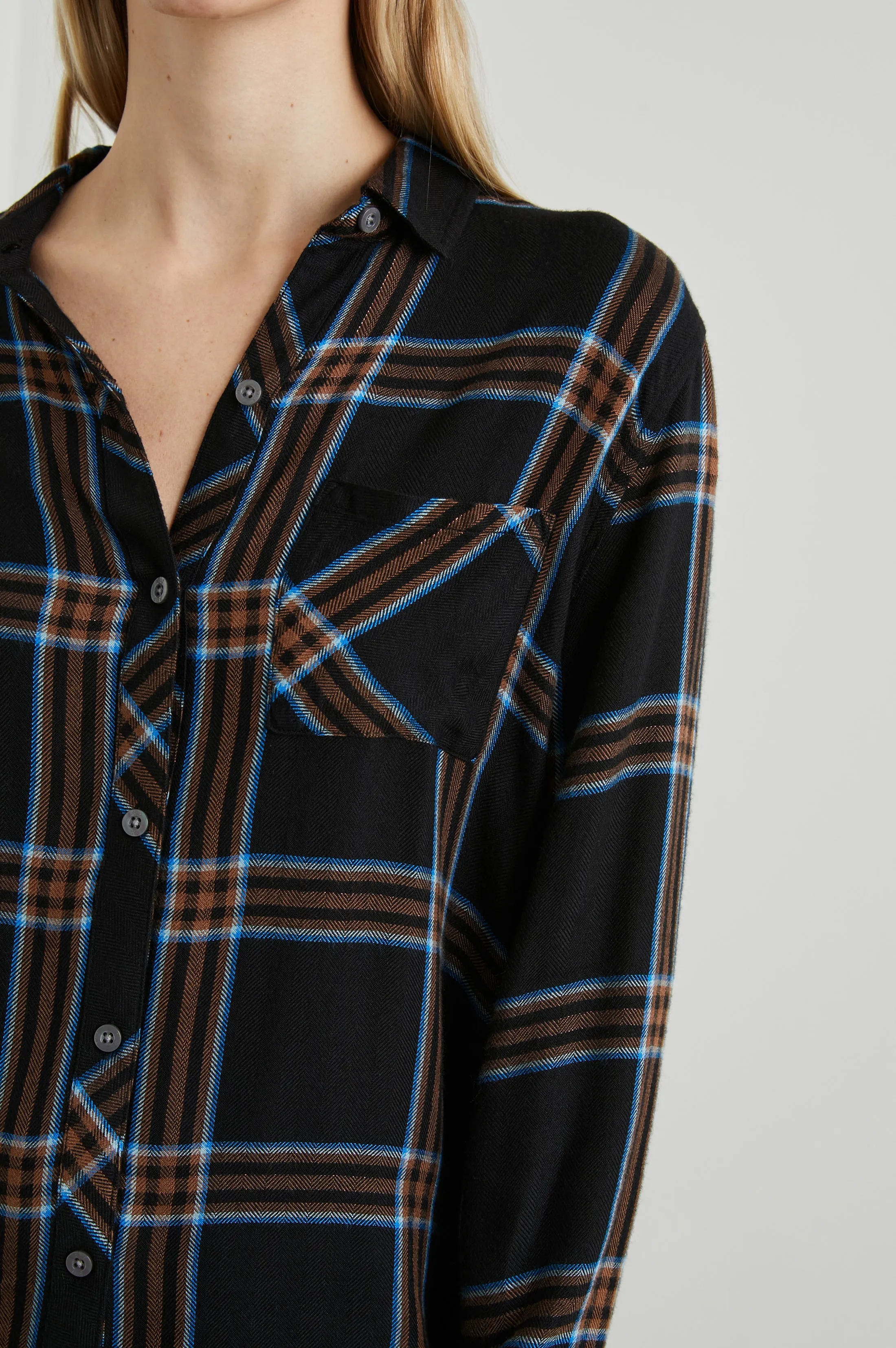 HUNTER SHIRT - COBALT CHESTNUT