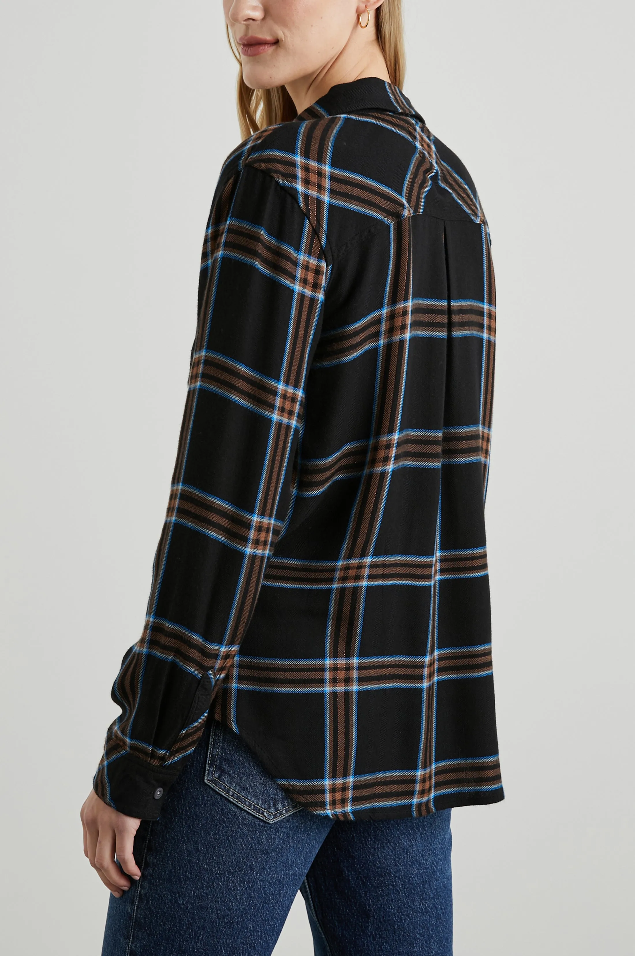 HUNTER SHIRT - COBALT CHESTNUT