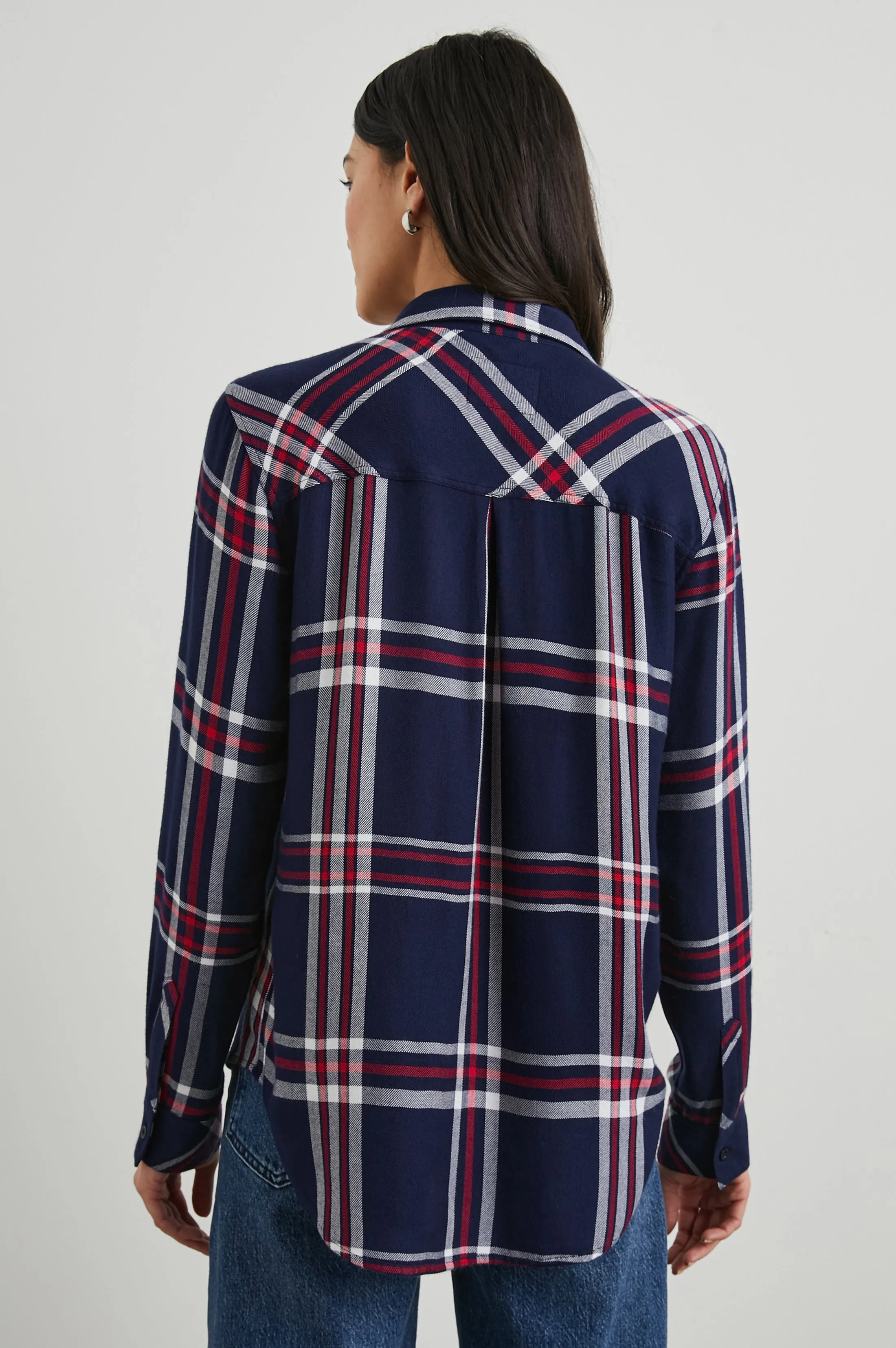 HUNTER SHIRT - PATRIOT NAVY RED