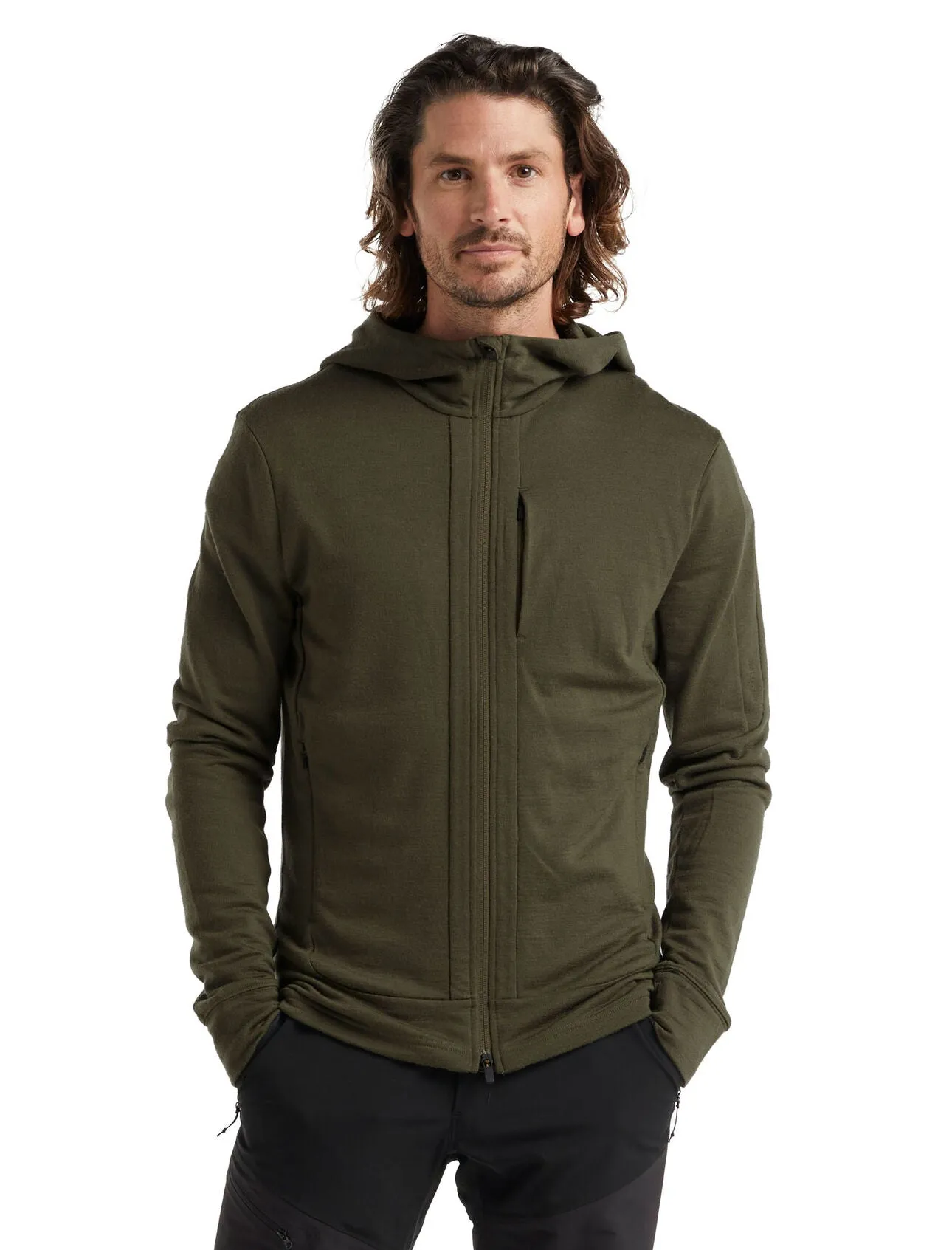 Icebreaker Quantum III LS Zip Hoodie (Men's)