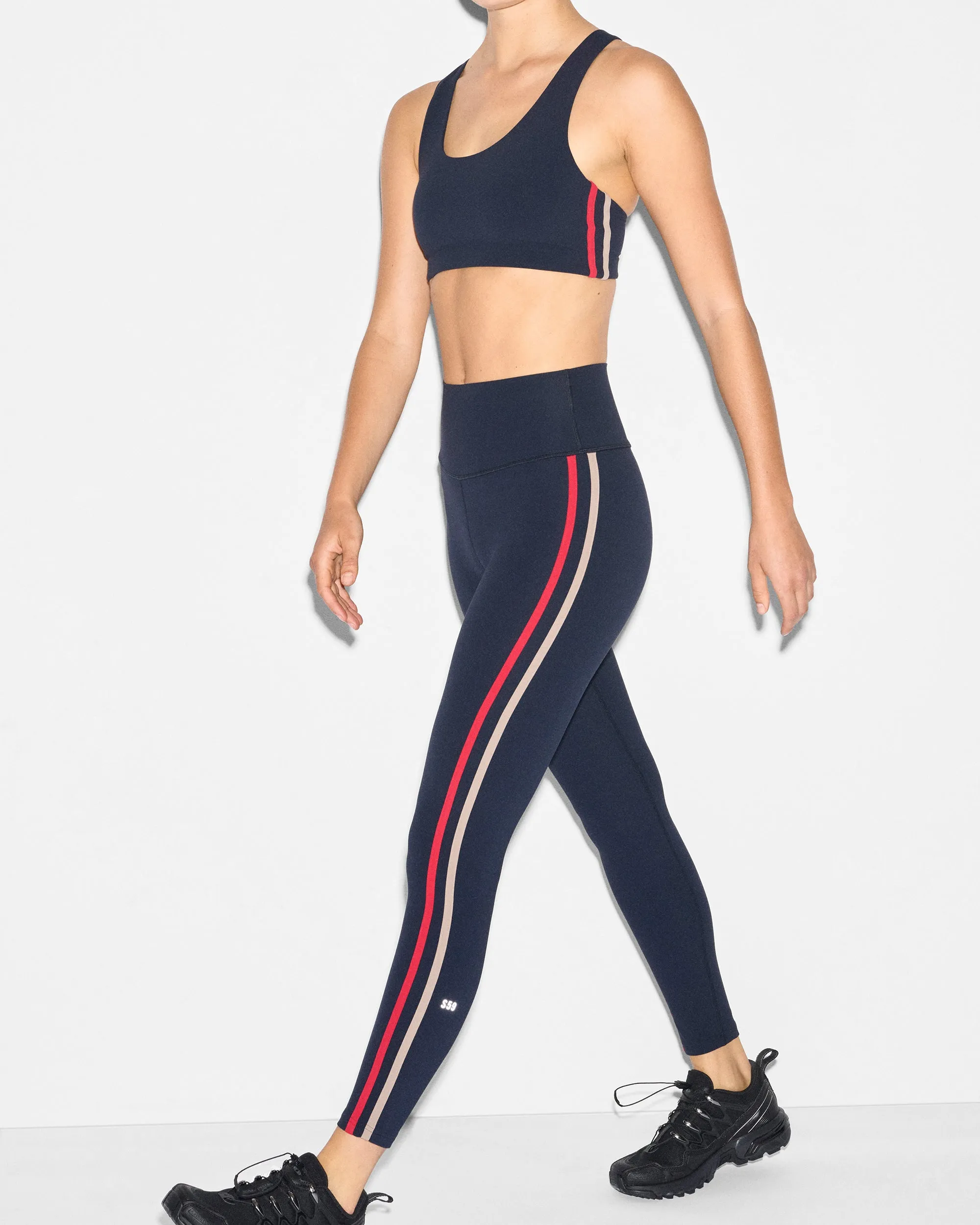 Indigo/Pirate Red Splits59 Large Ella Airweight Leggings