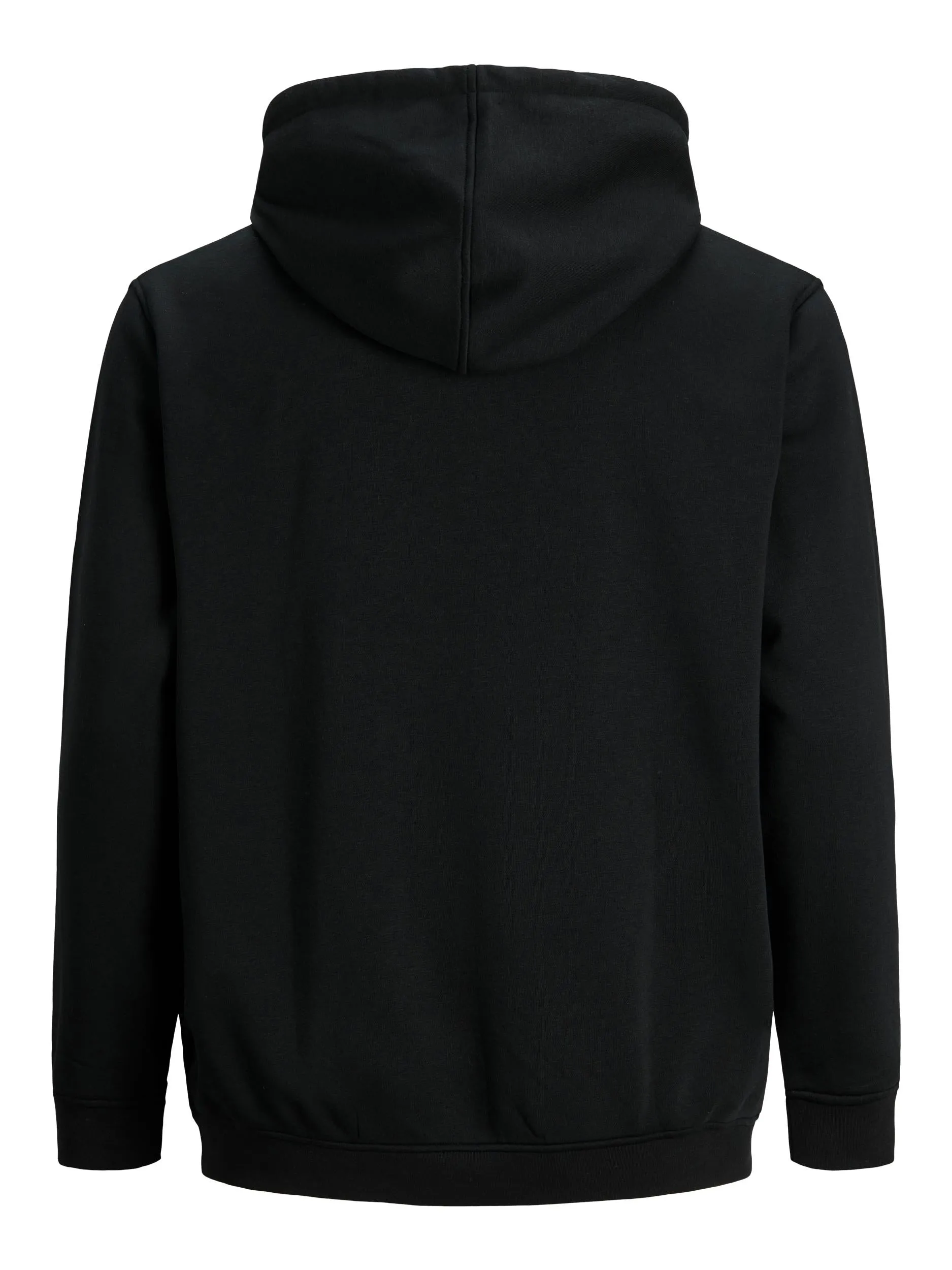 Jack & Jones Brink Plain Black Hoodie Black