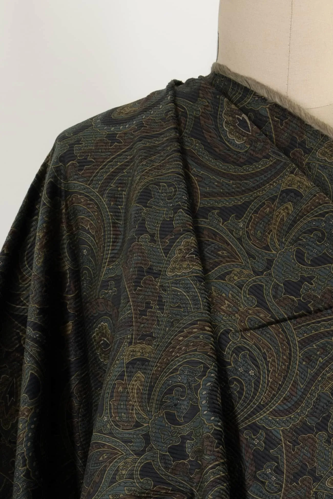 Lancaster Japanese Wide Wale Stretch Cotton Corduroy