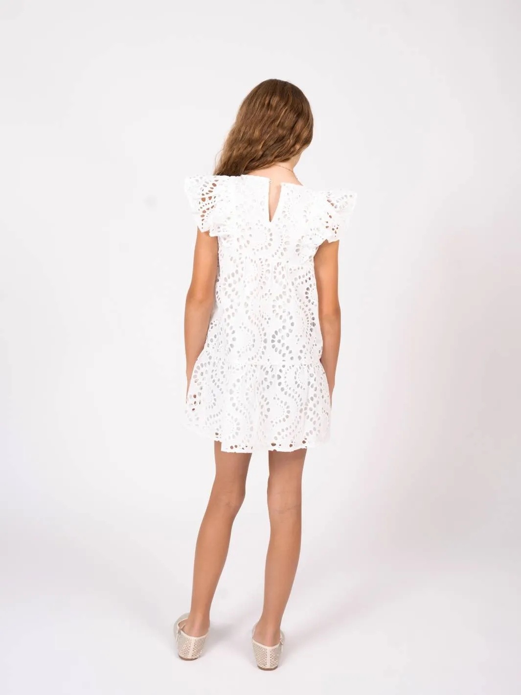 Liam Eyelet Dress