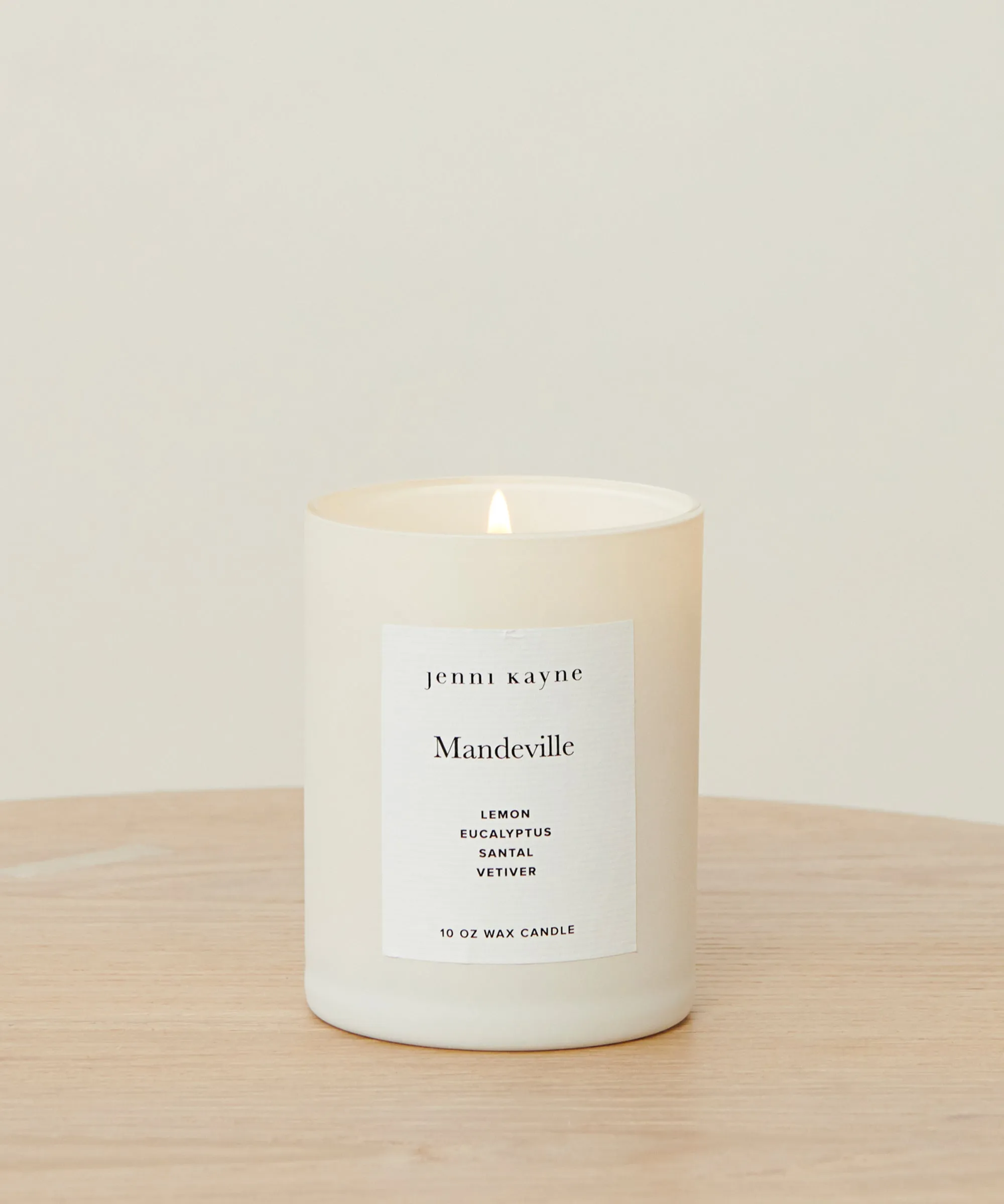 Mandeville Glass Candle