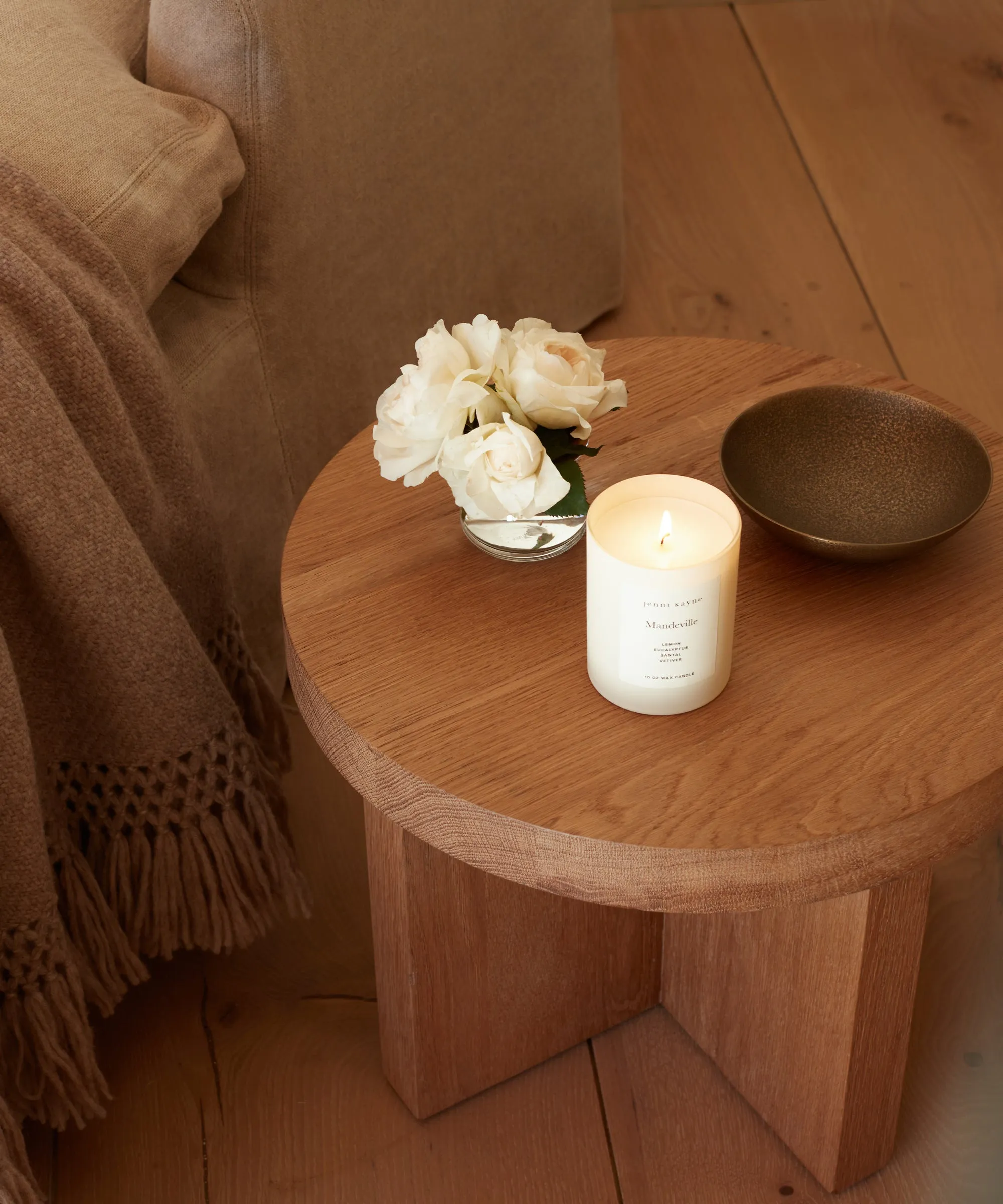 Mandeville Glass Candle