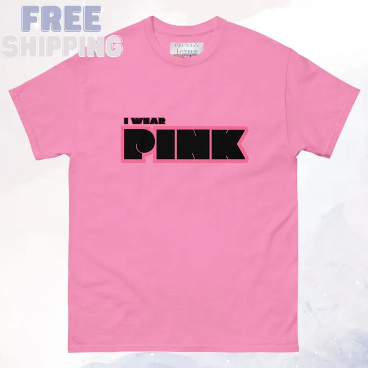 Mens I Wear Pink for My Daughter Tee
